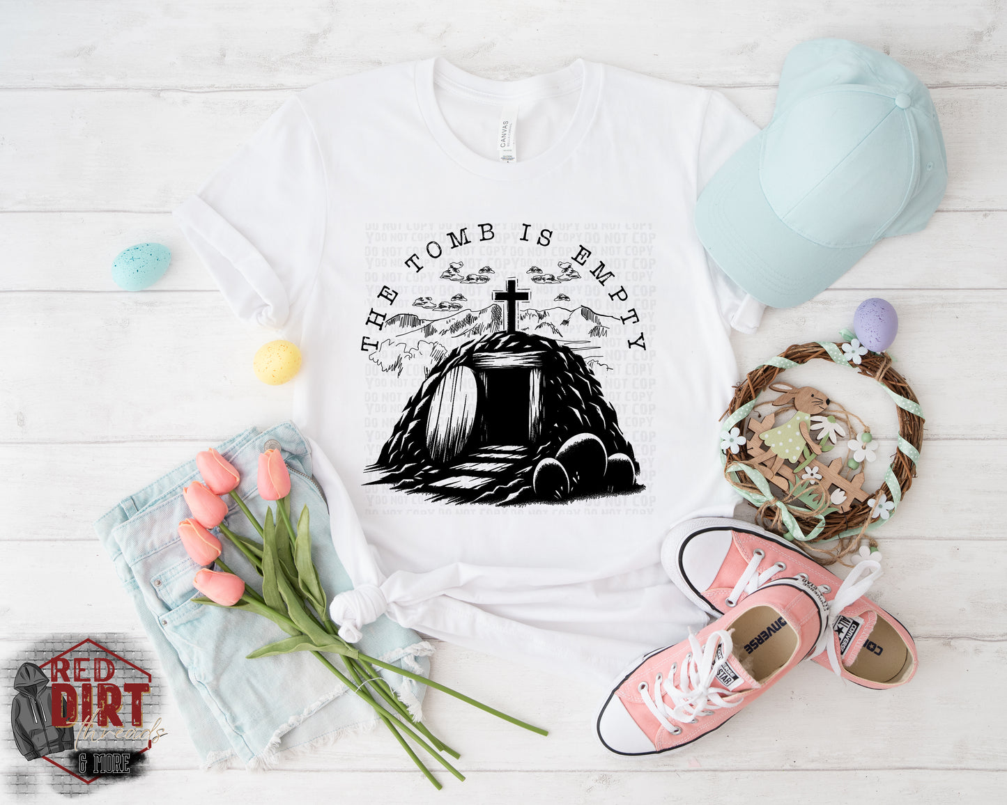 The Tomb is Empty DTF Transfer | Trendy Easter DTF Transfer | Ready to Press | High Quality DTF Transfers | Fast Shipping