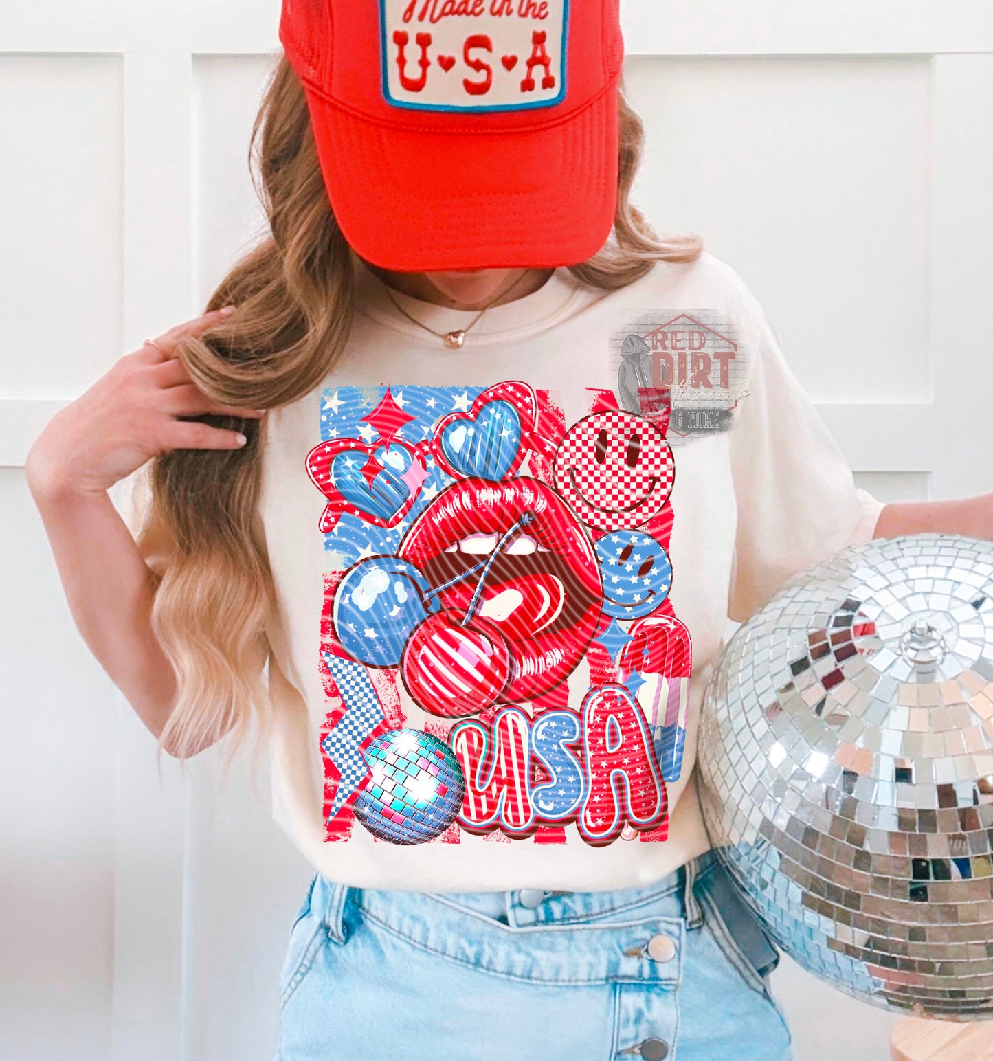 USA DTF Transfer | Trendy Independence Day DTF Transfer | High Quality Image Transfers | Ready to Press | Fast Shipping