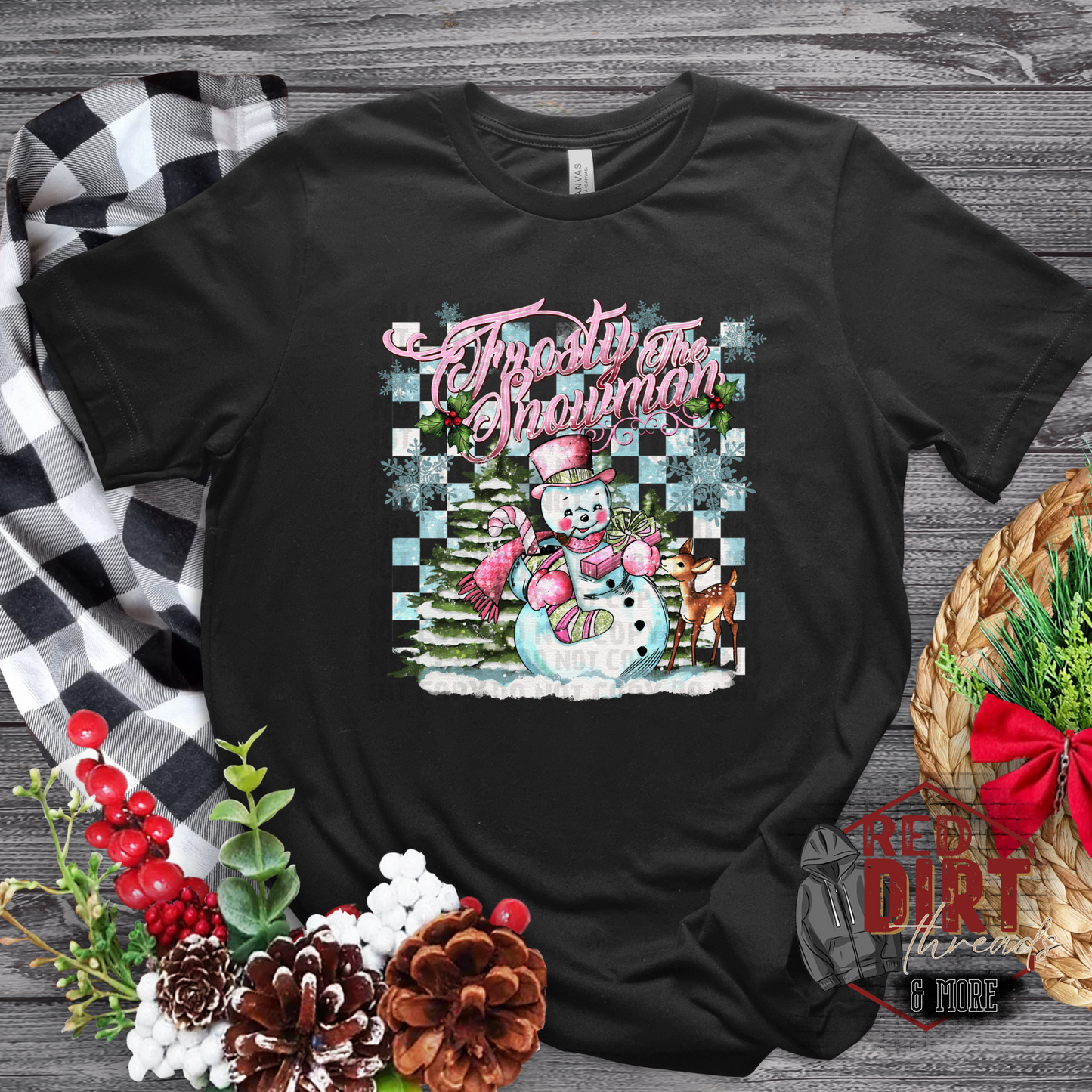 Snowman T-Shirt | Trendy Christmas Shirt | Fast Shipping | Super Soft Shirts for Women/Kid's