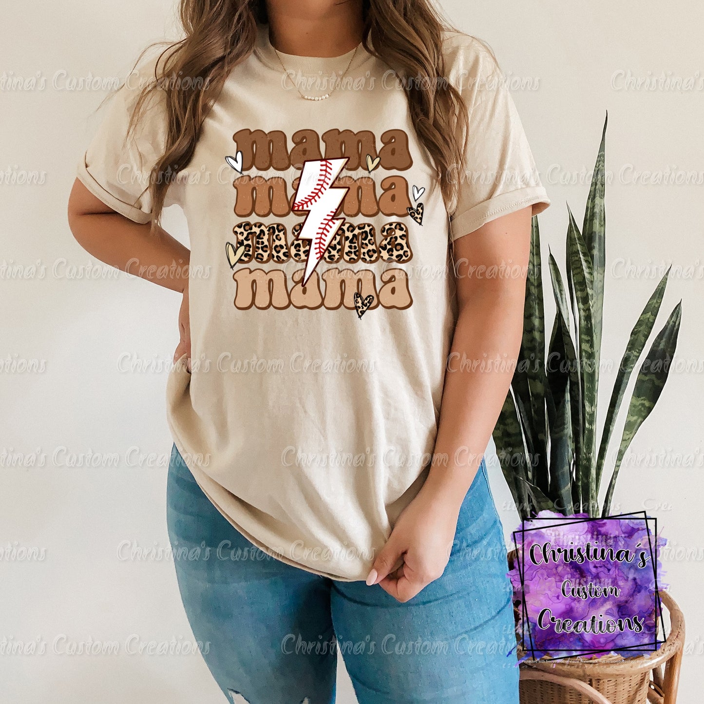 Baseball Mama T-Shirt | Trendy School Spirit Shirt | Baseball Shirt | Super Soft Shirts for Women | Bella Canvas