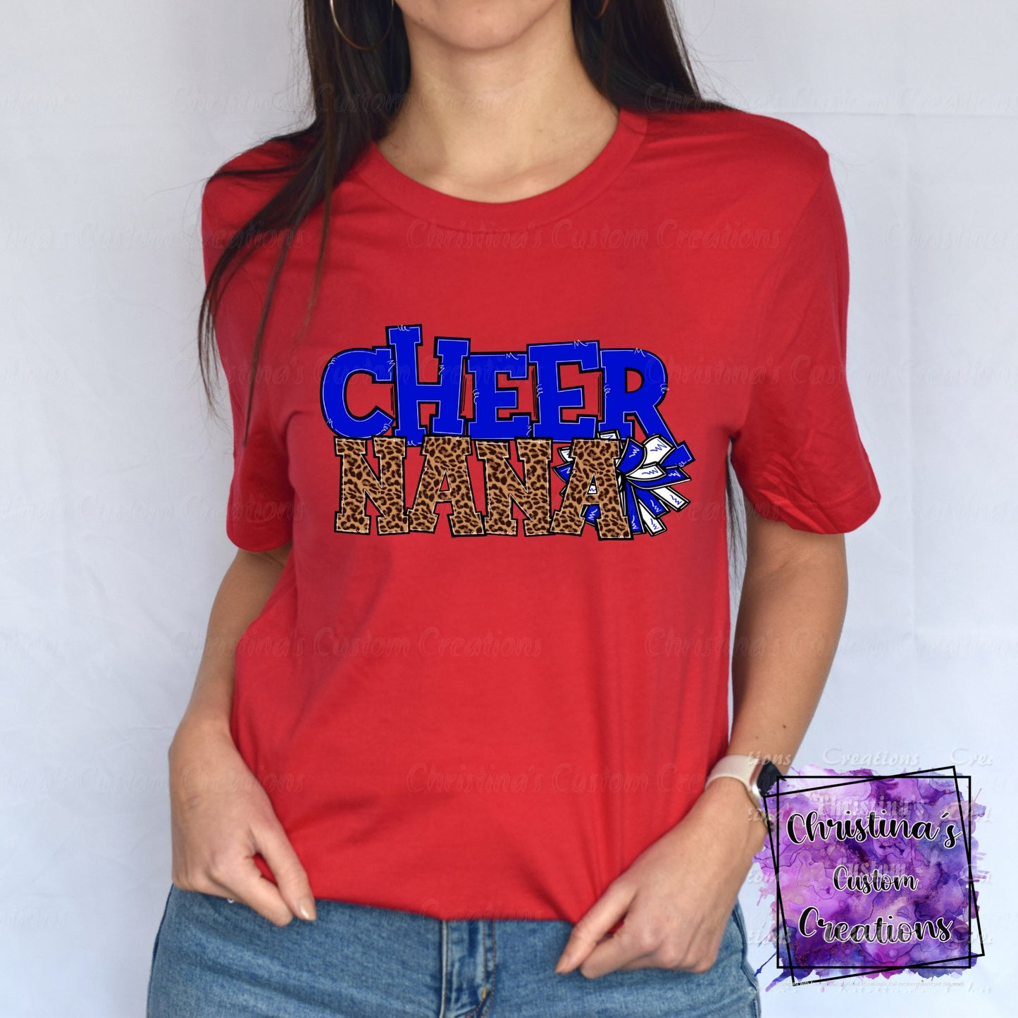 Blue Cheer Nana T-Shirt | Trendy School Spirit Shirt | Fast Shipping | Super Soft Shirts for Men/Women/Kid's | Bella Canvas