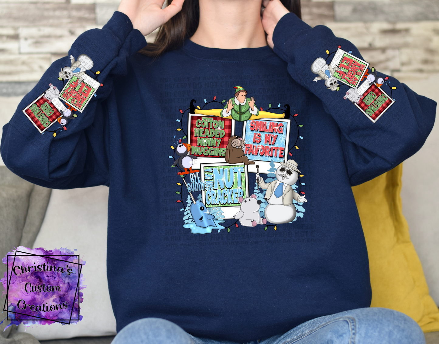 Son of a Nutcracker Sweat Shirt | Trendy Christmas Movie Hoodie with Sleeves | Does Anyone Need A Hug? | Fast Shipping | Super Soft Shirts for Women