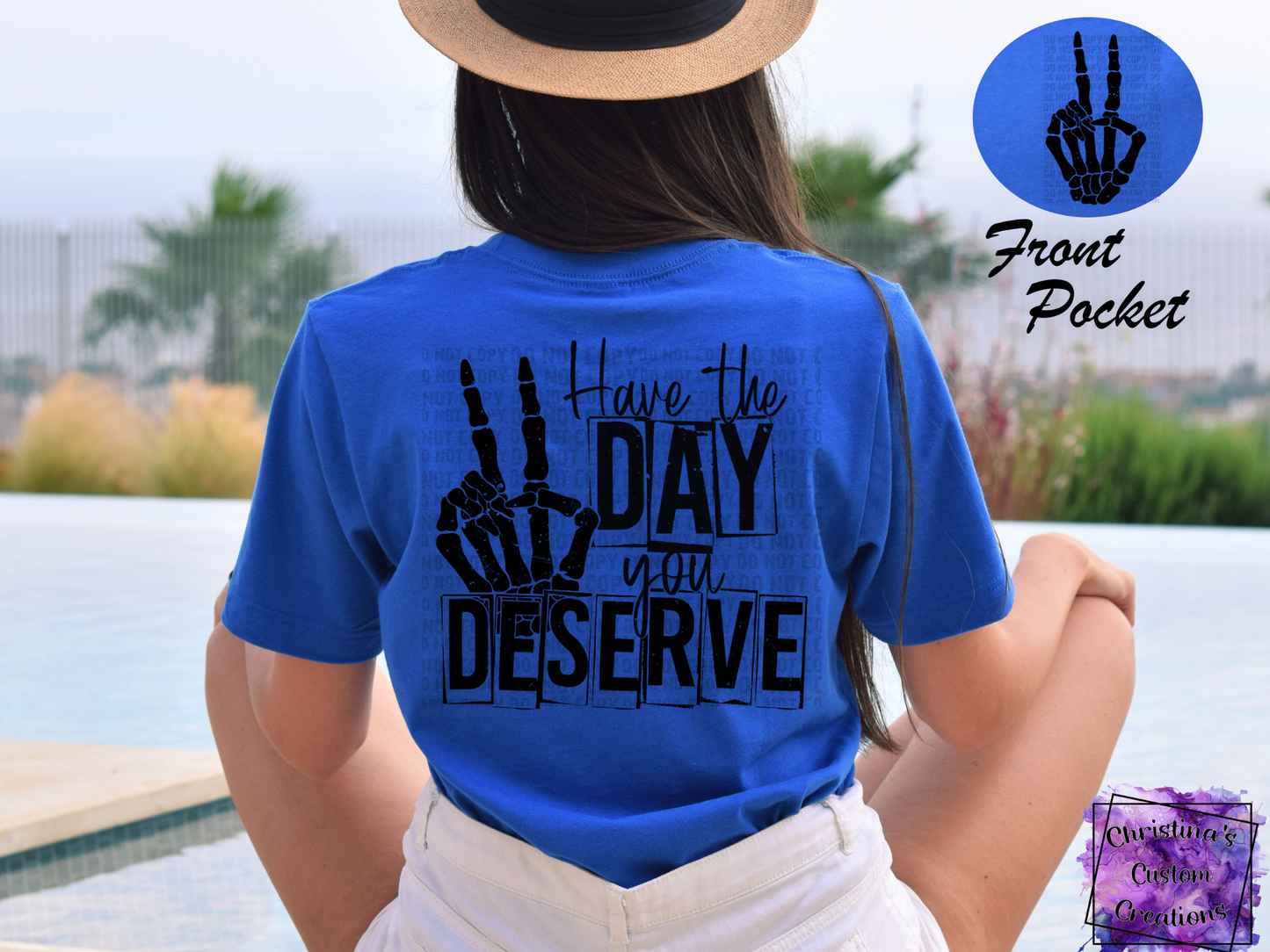 Have The Day You Deserve T-Shirt | Uplifting/Mental Health Shirt | Fast Shipping | Super Soft Shirts for Men/Women
