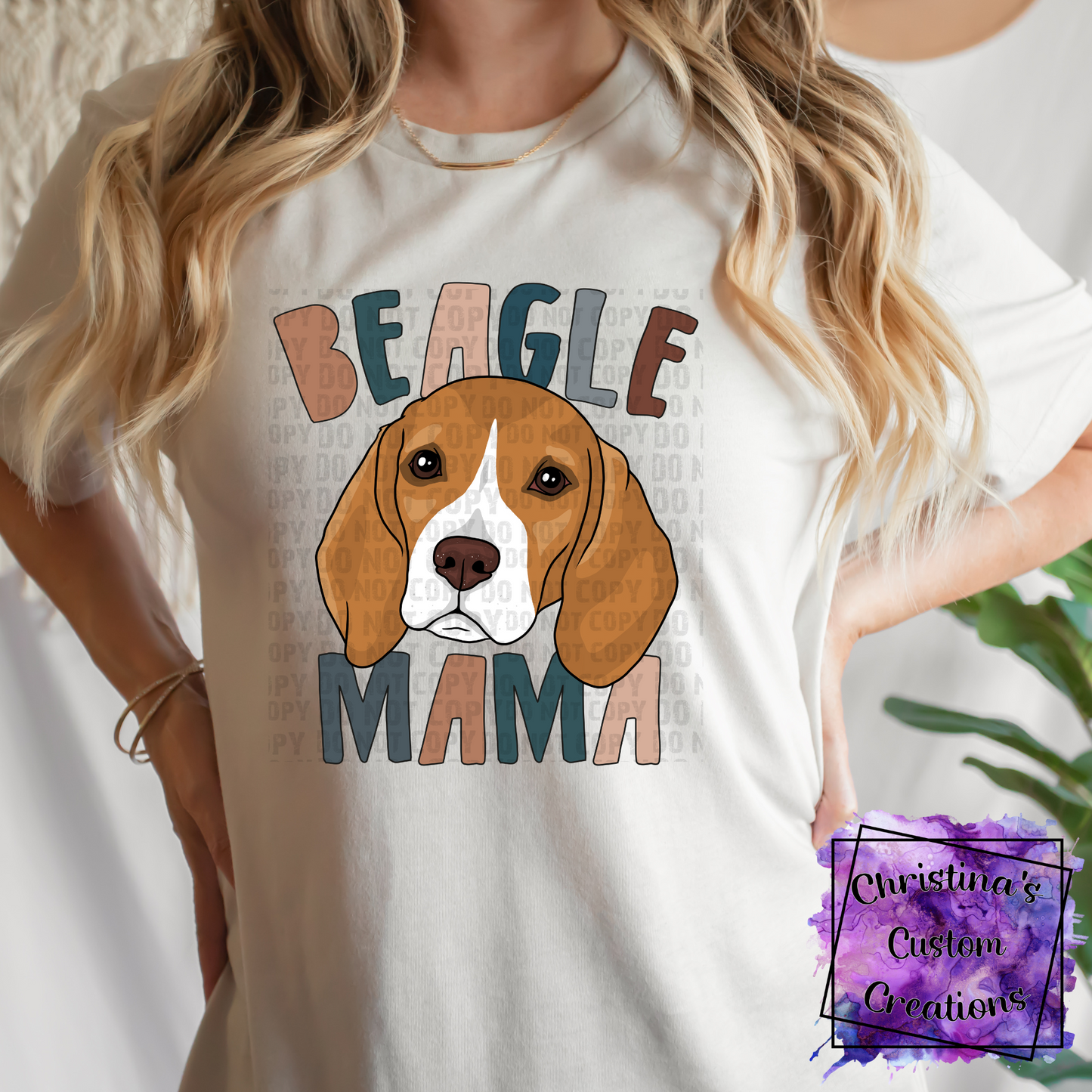 Beagle Mama DTF Transfer | Trendy DTF Transfer | High Quality Image Transfers | Ready to Press | Fast Shipping