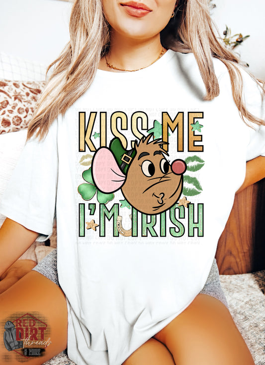 Kiss Me I'm Irish DTF Transfer | St. Patrick's Day DTF Transfer | Ready to Press | High Quality DTF Transfers | Fast Shipping