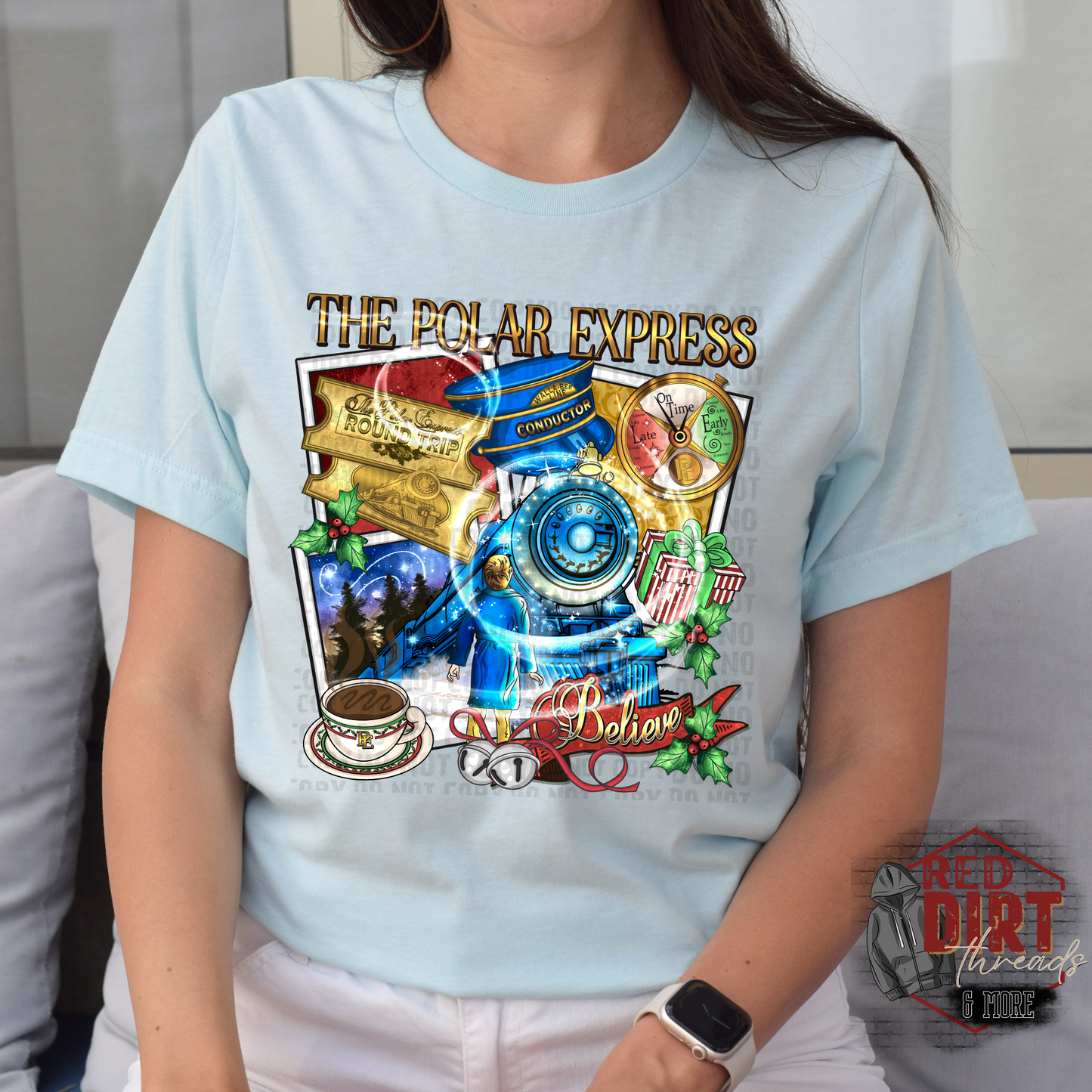 Christmas Train T-Shirt | Trendy Christmas Movie Shirt | Fast Shipping | Super Soft Shirts for Women/Kid's