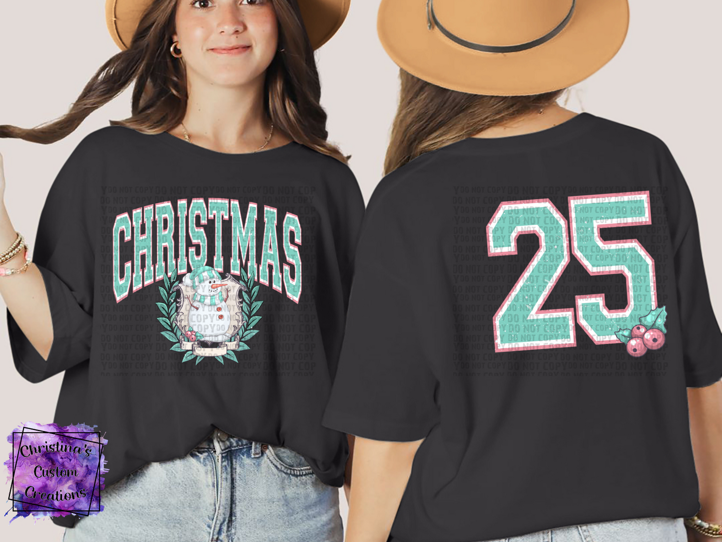 Christmas University T-Shirt | Trendy Christmas Shirt | Fast Shipping | Super Soft Shirts for Women/Kid's