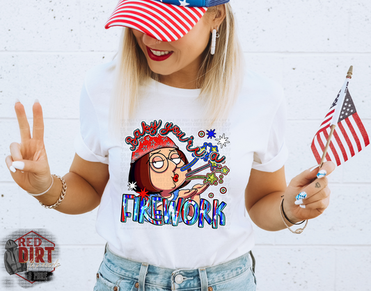 Baby You're a Firework DTF Transfer | Trendy Fourth of July DTF Transfer | Ready to Press | High Quality DTF Transfers | Fast Shipping