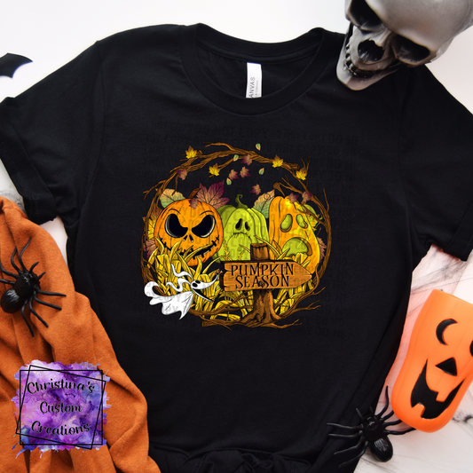 Pumpkin Season T-Shirt | Trendy Halloween/Fall Shirt | Fast Shipping | Super Soft Shirts for Men/Women/Kid's