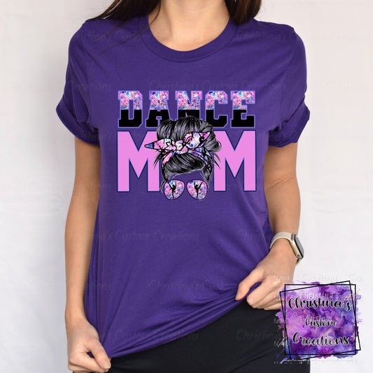 Dance Mom T-Shirt | Trendy School Spirit Shirt | Fast Shipping | Super Soft Shirts for Men/Women/Kid's | Bella Canvas