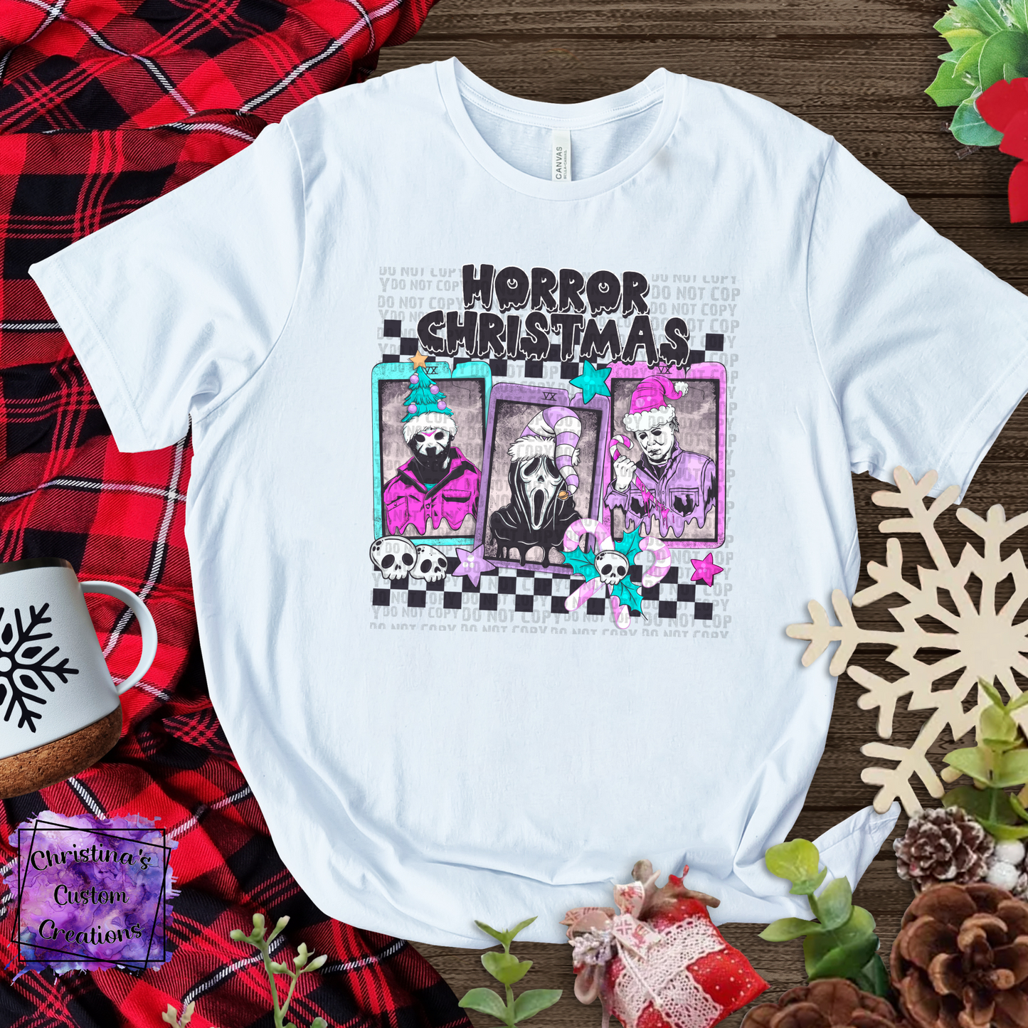 Horror Christmas T-Shirt | Funny Christmas Movie Shirt | Fast Shipping | Super Soft Shirts for Women/Kid's