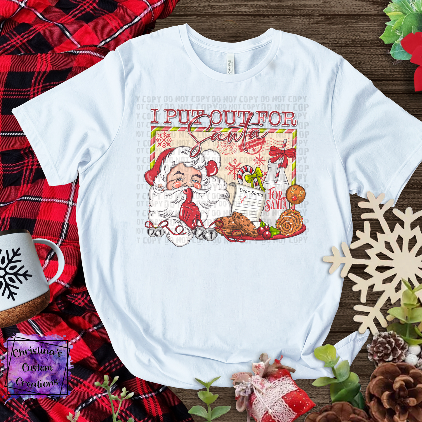 I Put Out For Santa T-Shirt | Funny Christmas Shirt | Fast Shipping | Super Soft Shirts for Women/Kid's