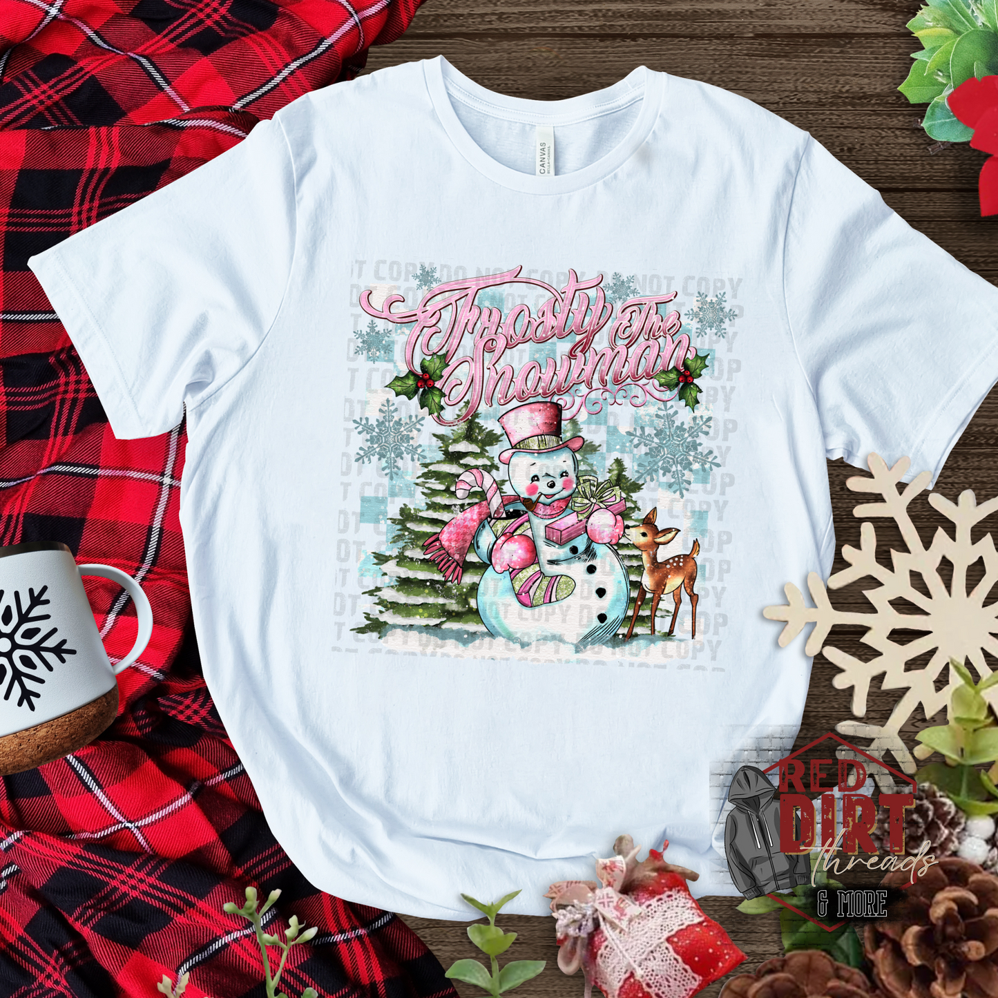 Snowman T-Shirt | Trendy Christmas Shirt | Fast Shipping | Super Soft Shirts for Women/Kid's