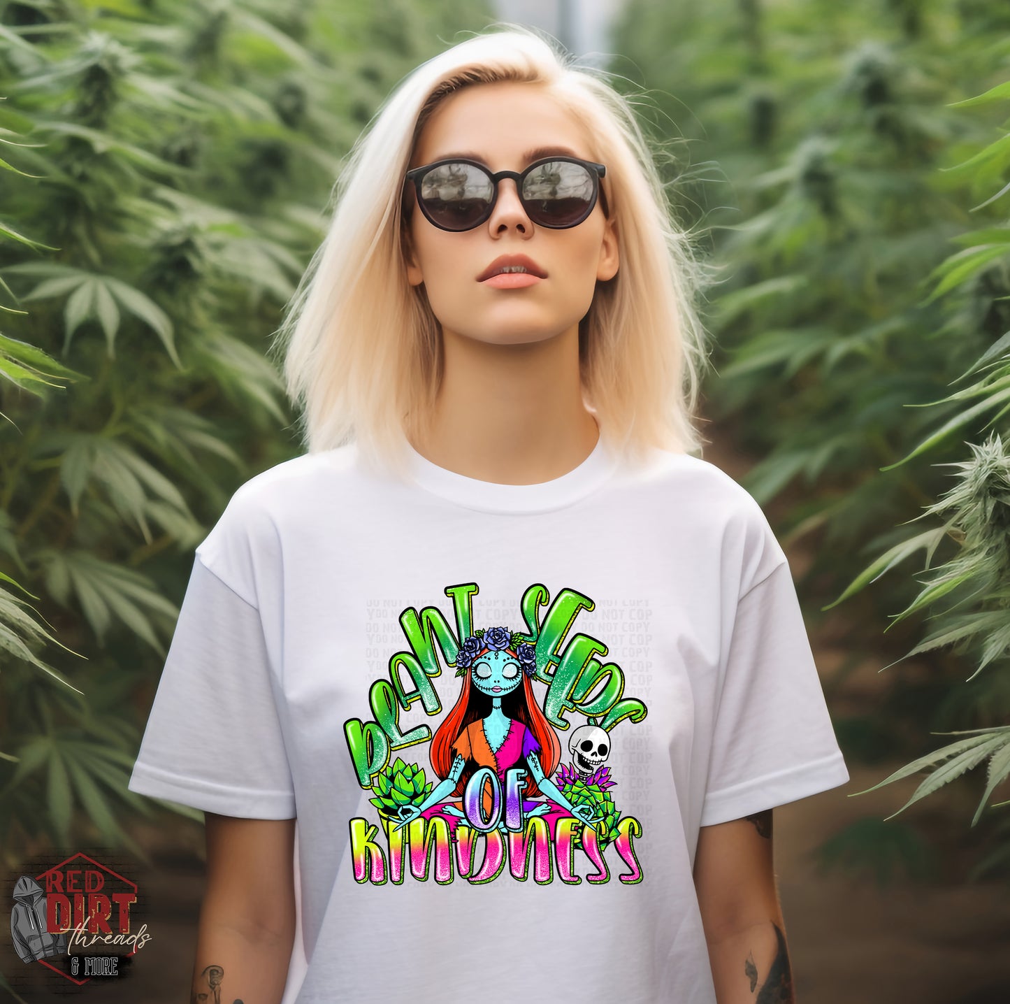 Plant Seeds of Kindness DTF Transfer | Trendy 420 Marijuana DTF Transfer | Ready to Press | High Quality DTF Transfers | Fast Shipping
