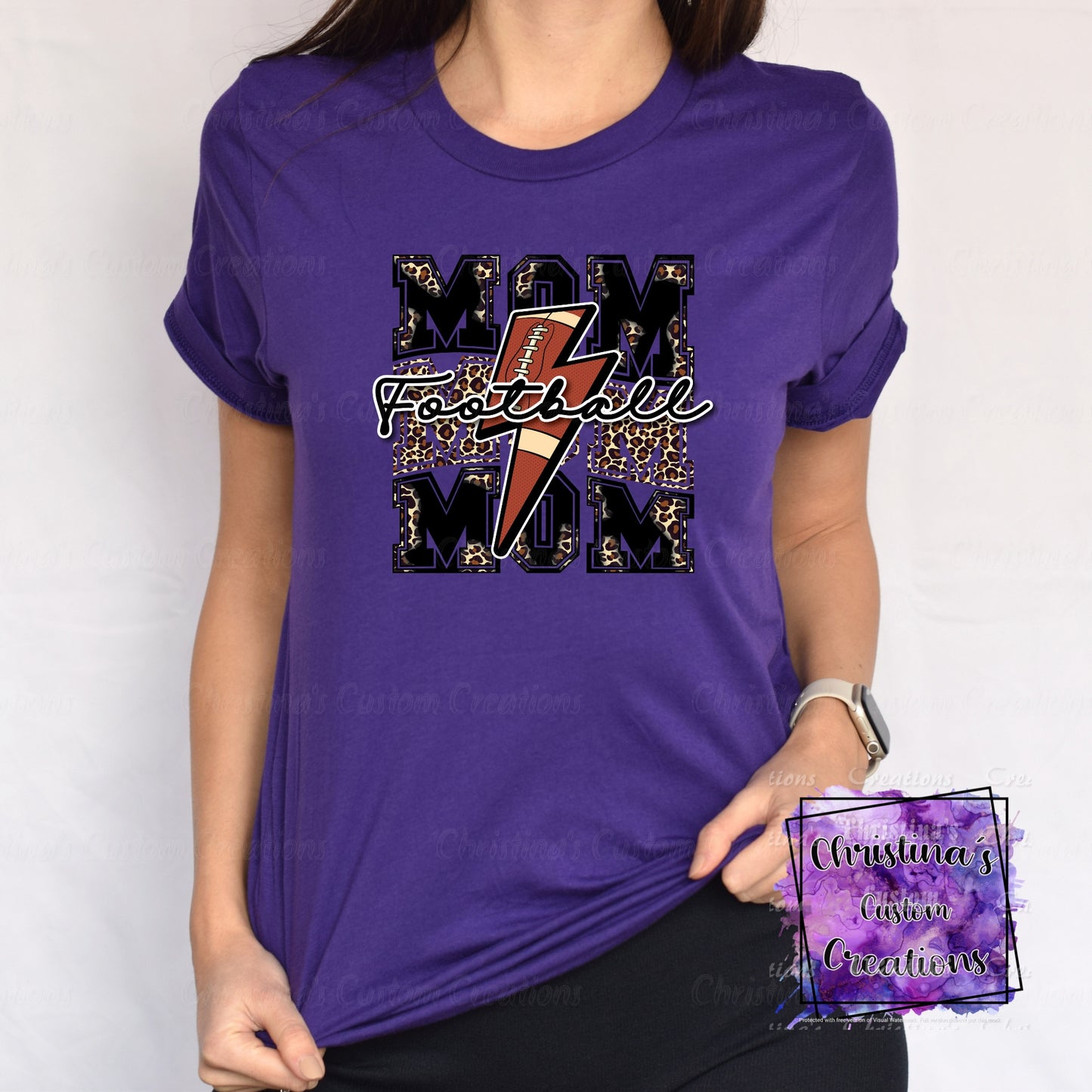 Football Mom T-Shirt | Trendy Football Shirt | Fast Shipping | Super Soft Shirts for Men/Women/Kid's | Bella Canvas