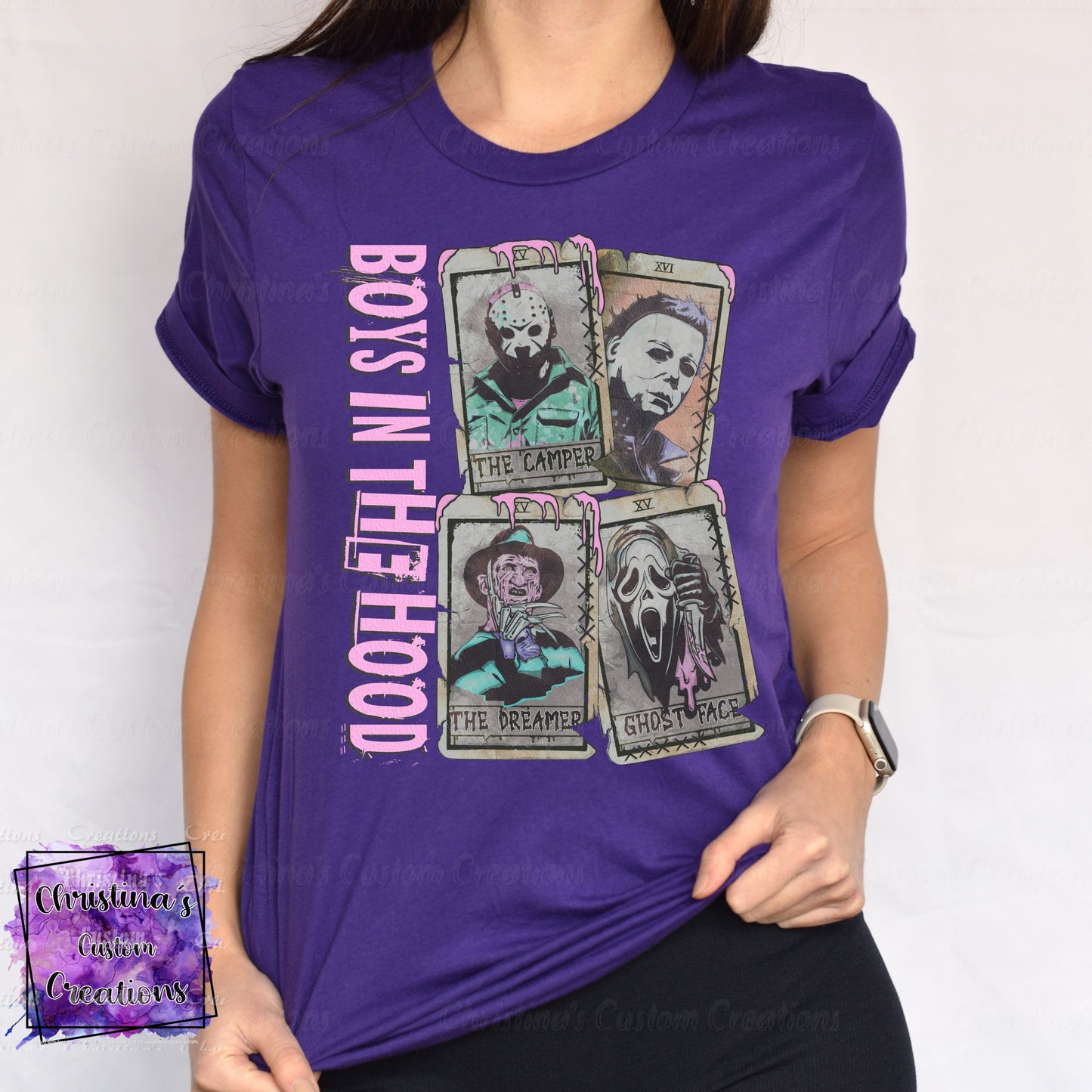 Boys In The Hood T-Shirt | Trendy Halloween Shirt | Horror Characters Shirt | Fast Shipping | Super Soft Shirts for Men/Women/Kid's