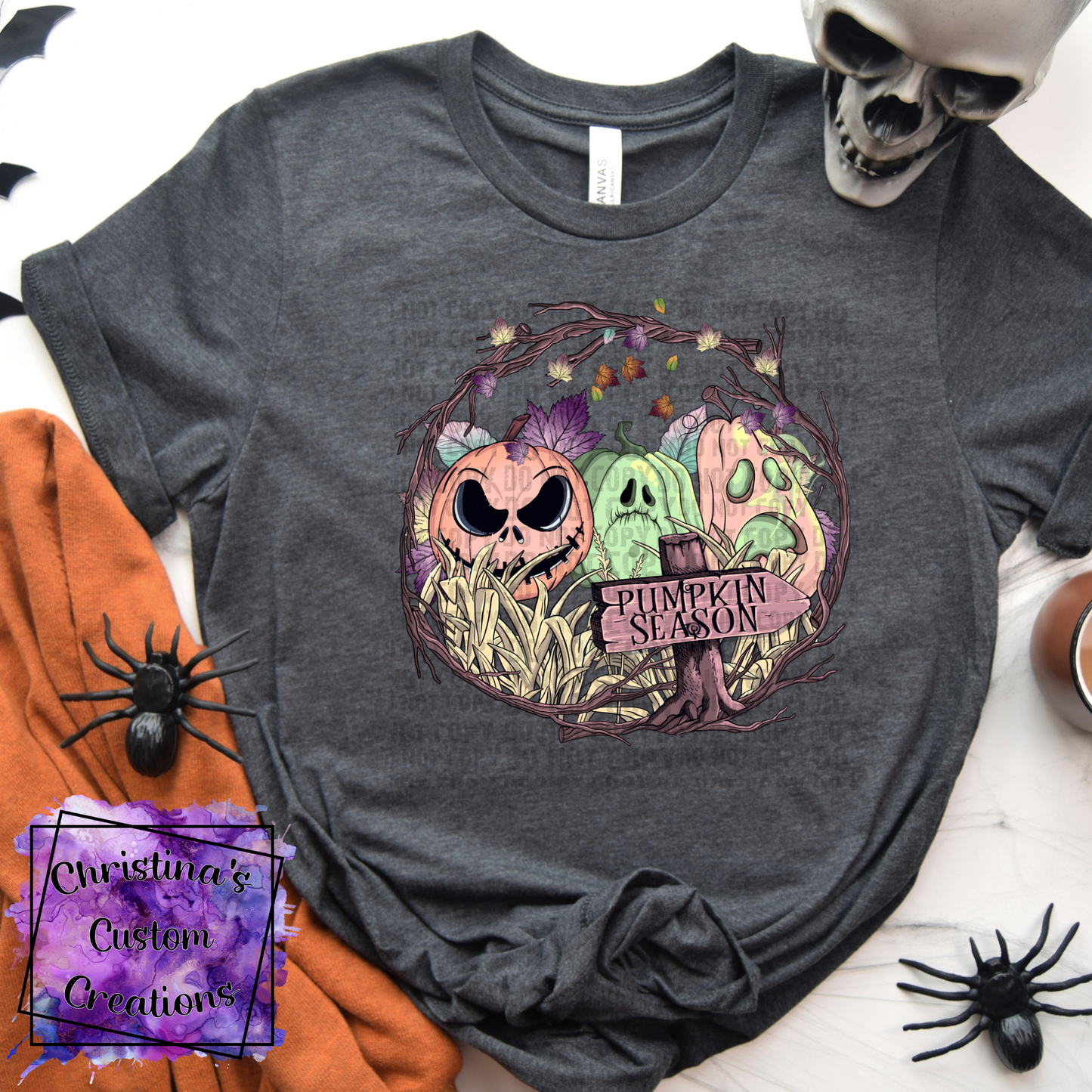 Pastel Pumpkin Season T-Shirt | Trendy Halloween/Fall Shirt | Fast Shipping | Super Soft Shirts for Men/Women/Kid's