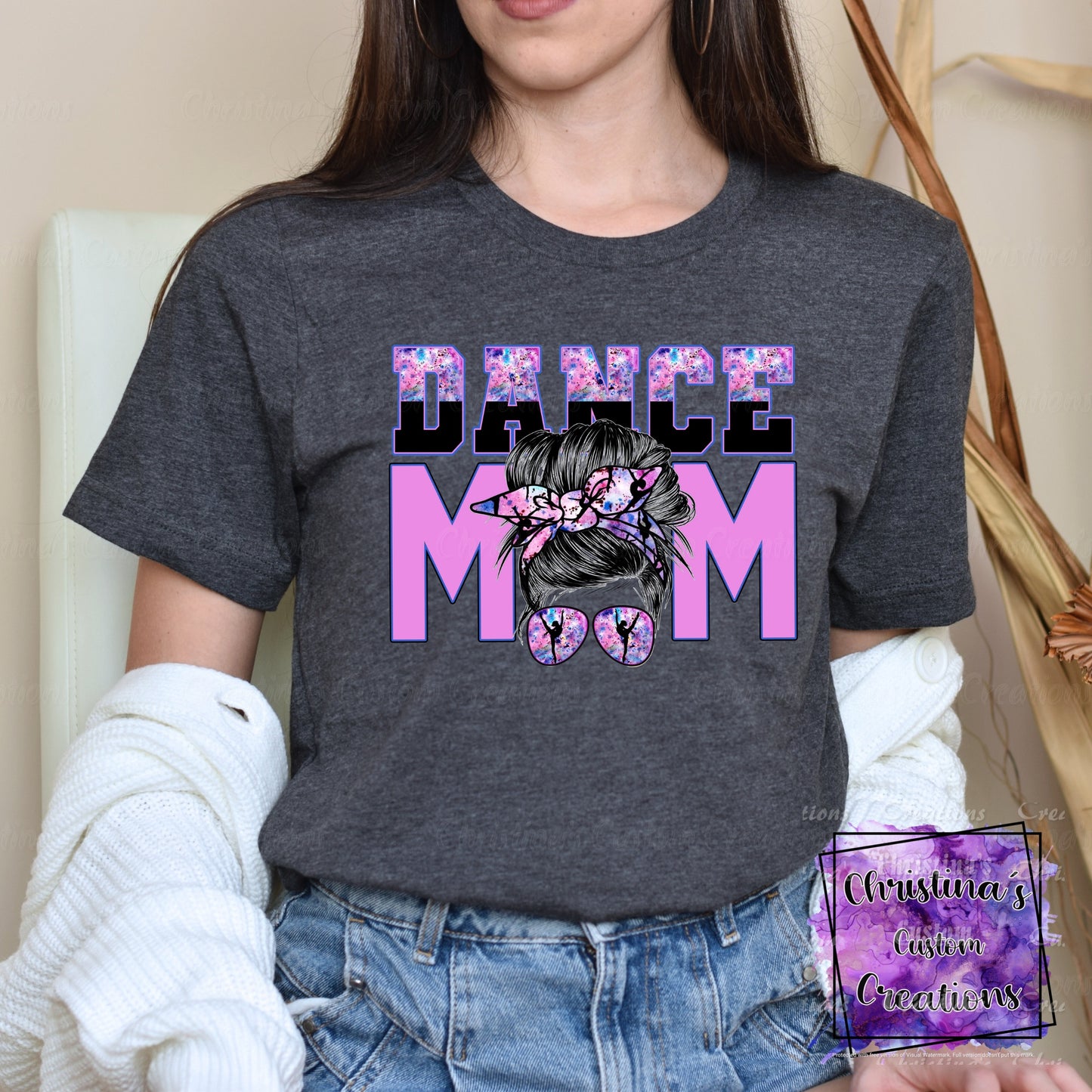 Dance Mom T-Shirt | Trendy School Spirit Shirt | Fast Shipping | Super Soft Shirts for Men/Women/Kid's | Bella Canvas