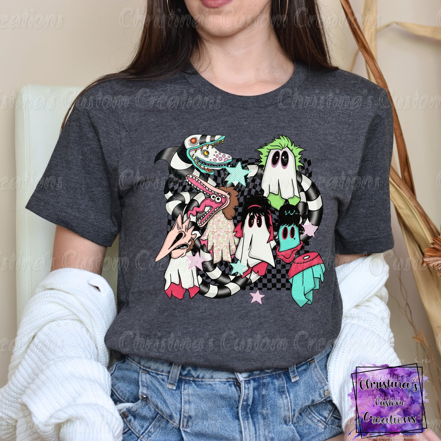 Sandworm Halloween T-Shirt | Trendy Halloween Shirt | Lydia Deetz Shirt | Fast Shipping | Super Soft Shirts for Men/Women/Kid's