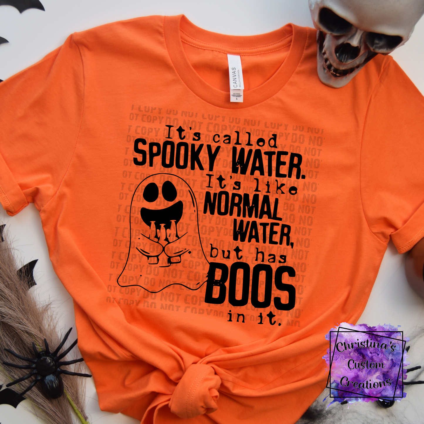Spooky Water T-Shirt | Trendy Halloween Shirt | Funny Halloween Shirt | Fast Shipping | Super Soft Shirts for Men/Women/Kid's