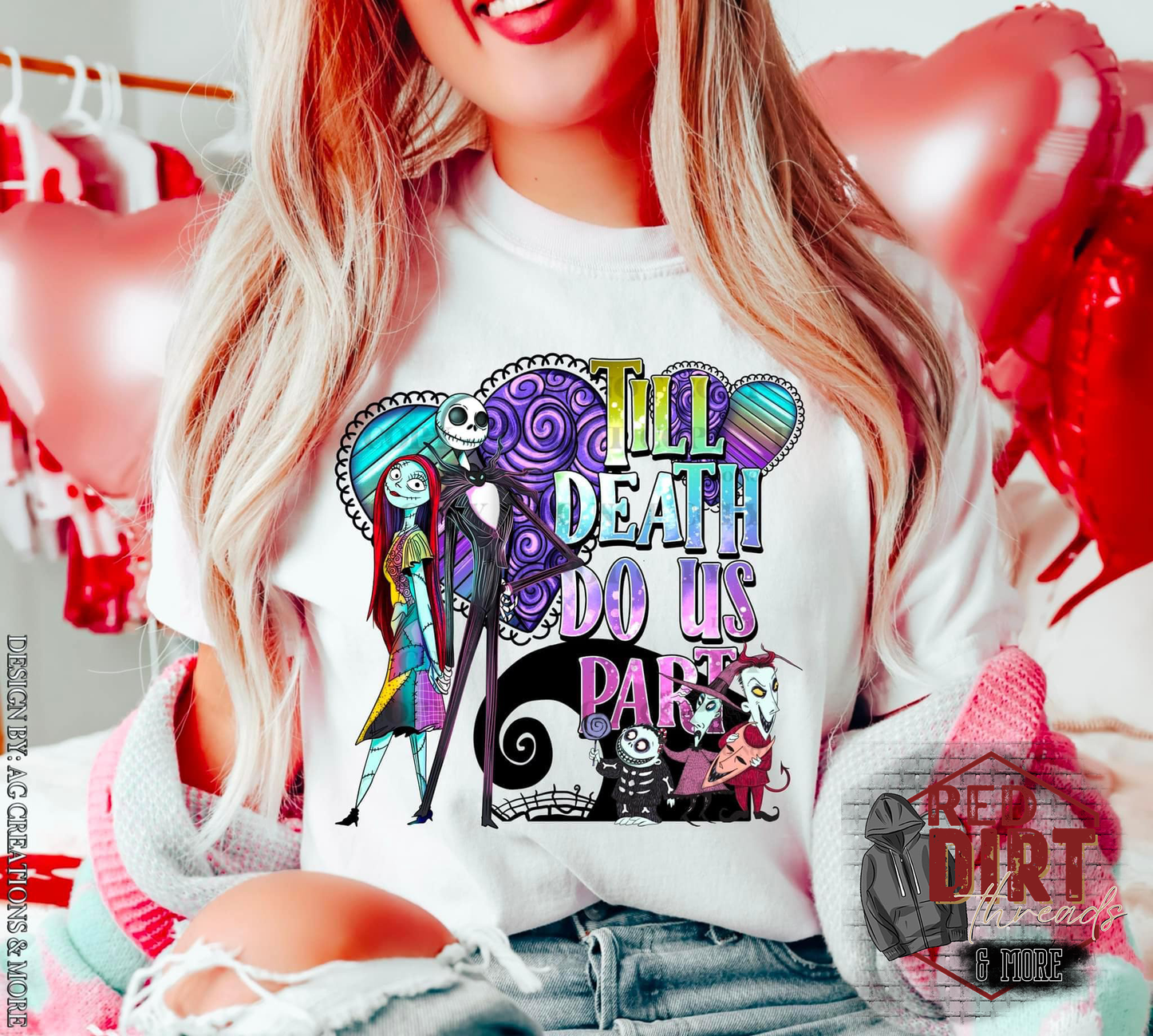 Till Death Do Us Part DTF Transfer | Trendy Valentine's Day DTF Transfer | High Quality Image Transfers | Ready to Press | Fast Shipping
