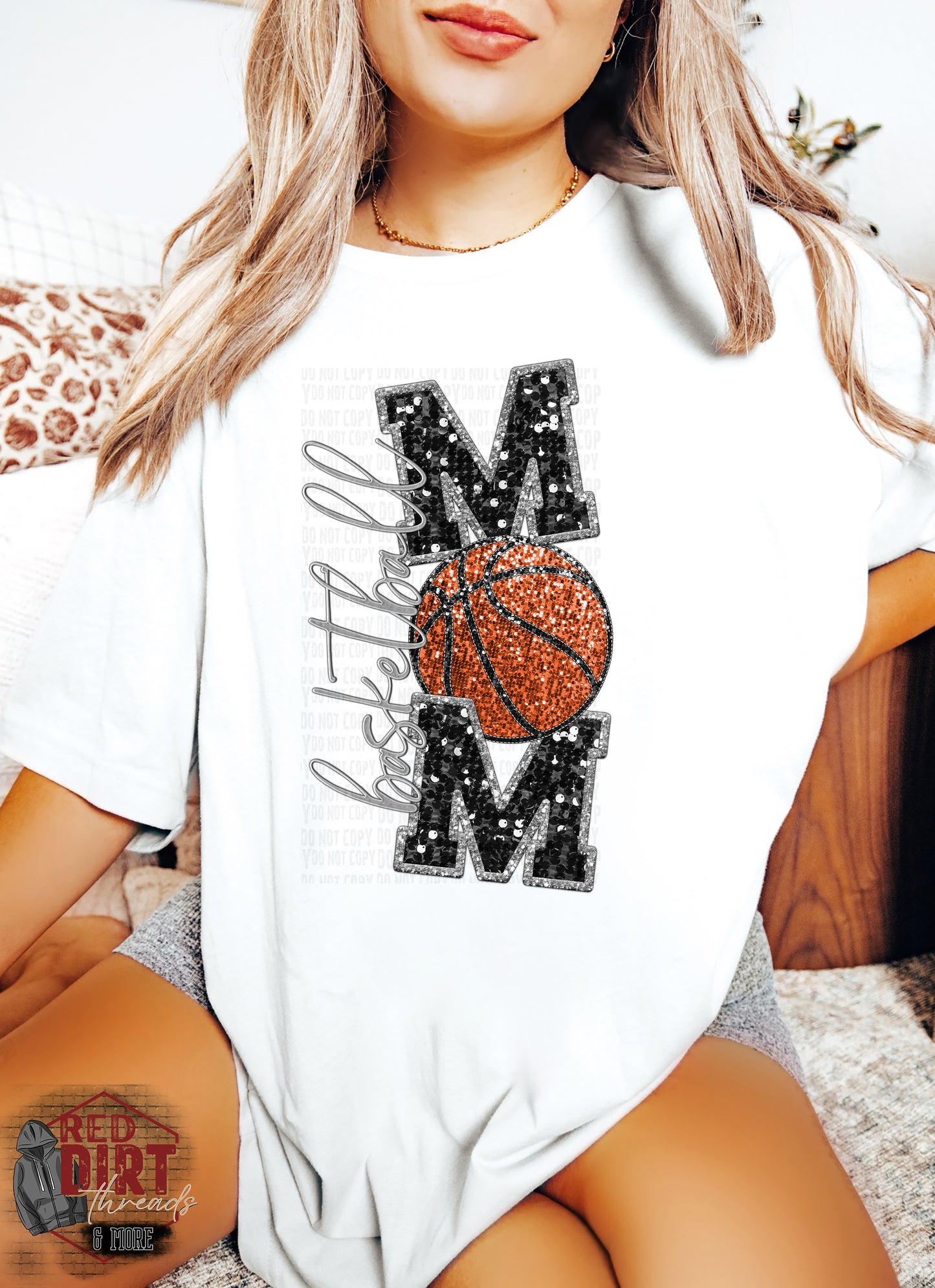 Basketball Mom DTF Transfer | Trendy Sports DTF Transfer | Ready to Press | High Quality DTF Transfers | Fast Shipping