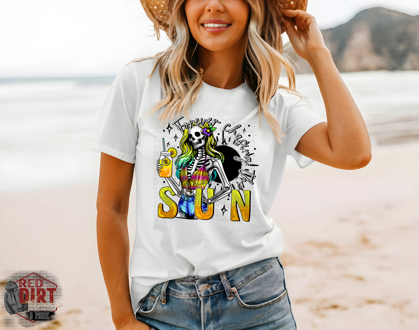 Forever Chasing the Sun DTF Transfer | Trendy Summer DTF Transfer | Ready to Press | High Quality DTF Transfers | Fast Shipping