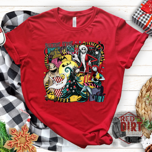 NMBC T-Shirt |Trendy Christmas Movie Shirt | Fast Shipping | Super Soft Shirts for Women/Kid's