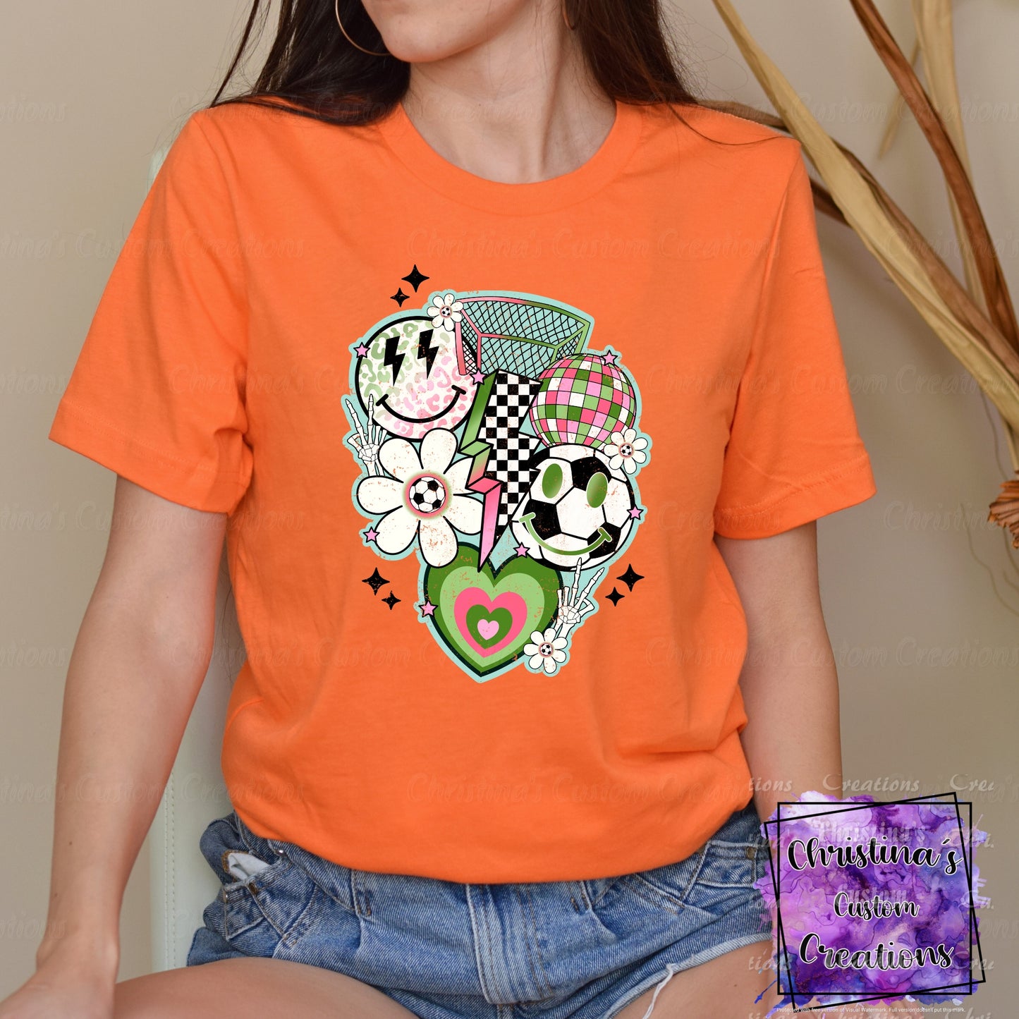 Retro Soccer T-Shirt | Trendy Soccer Shirt | Fast Shipping | Super Soft Shirts for Men/Women/Kid's | Bella Canvas