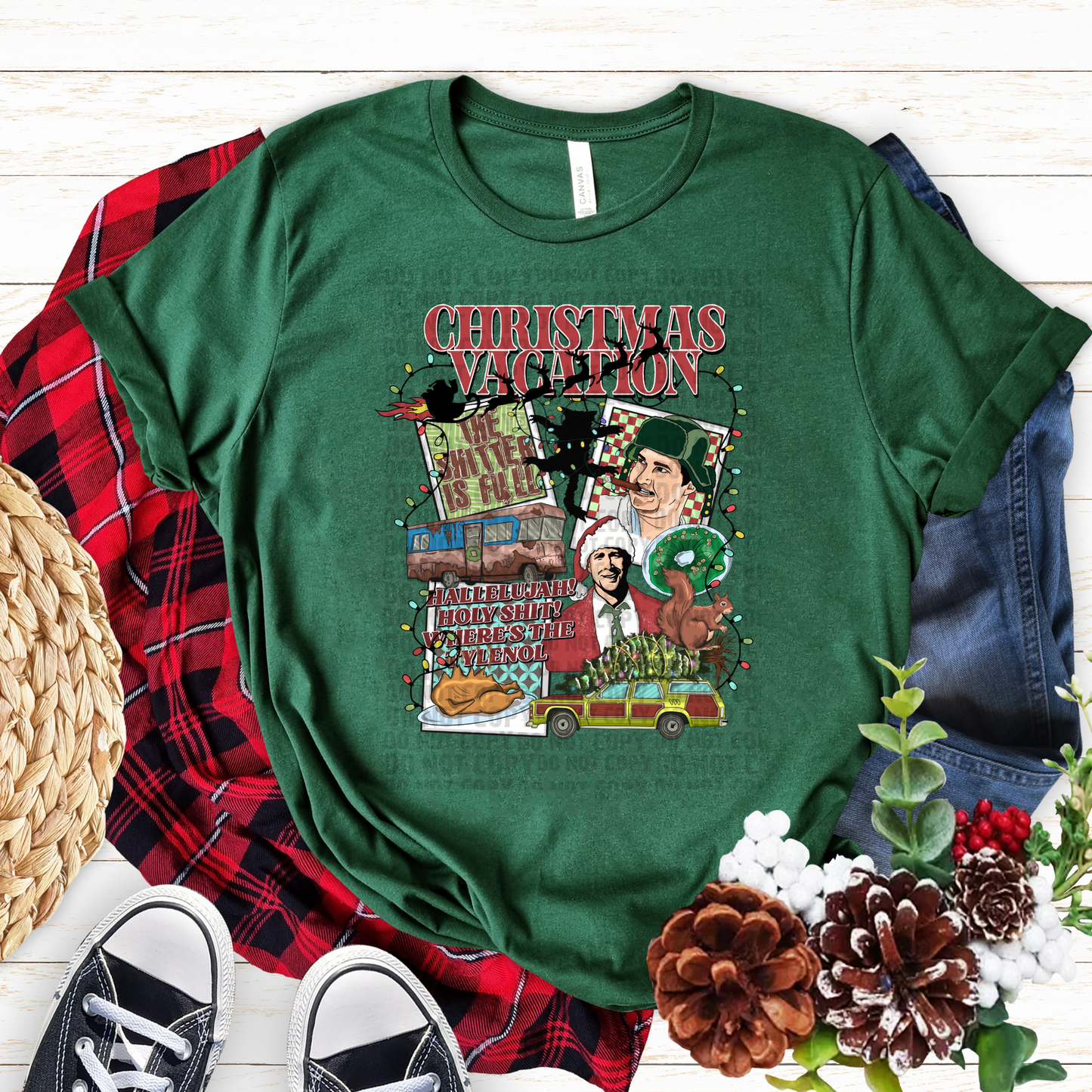Christmas Vacation T-Shirt | Trendy Christmas Shirt | Fast Shipping | Super Soft Shirts for Women/Kid's