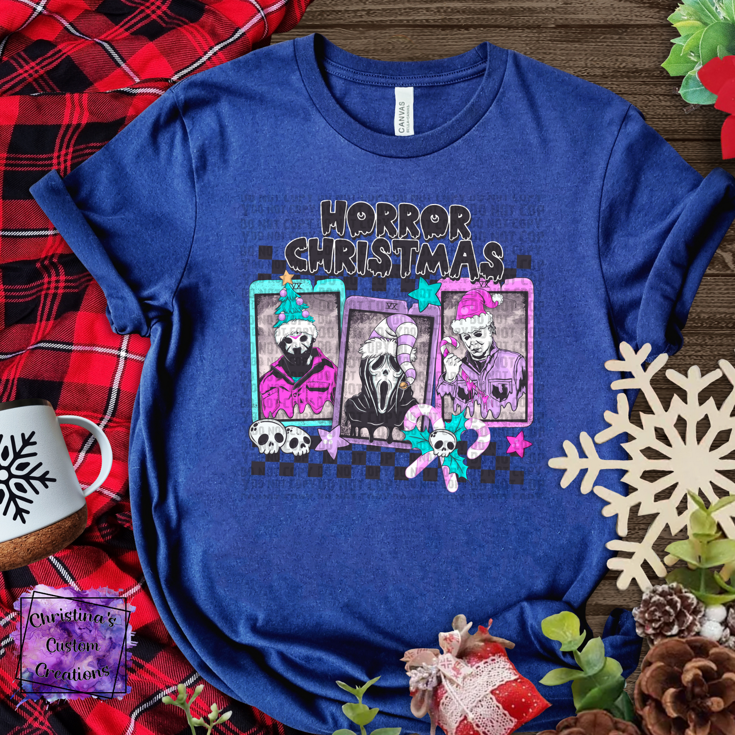 Horror Christmas T-Shirt | Funny Christmas Movie Shirt | Fast Shipping | Super Soft Shirts for Women/Kid's