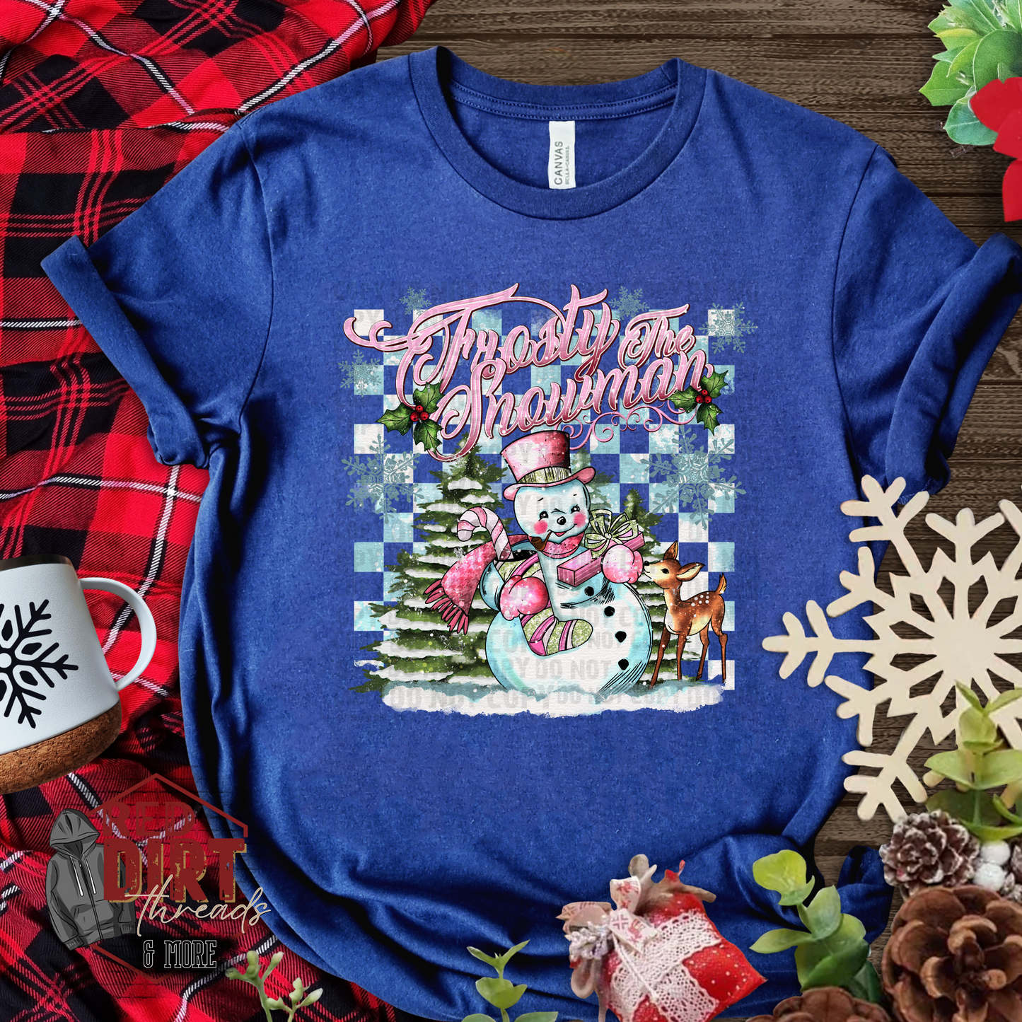 Snowman T-Shirt | Trendy Christmas Shirt | Fast Shipping | Super Soft Shirts for Women/Kid's