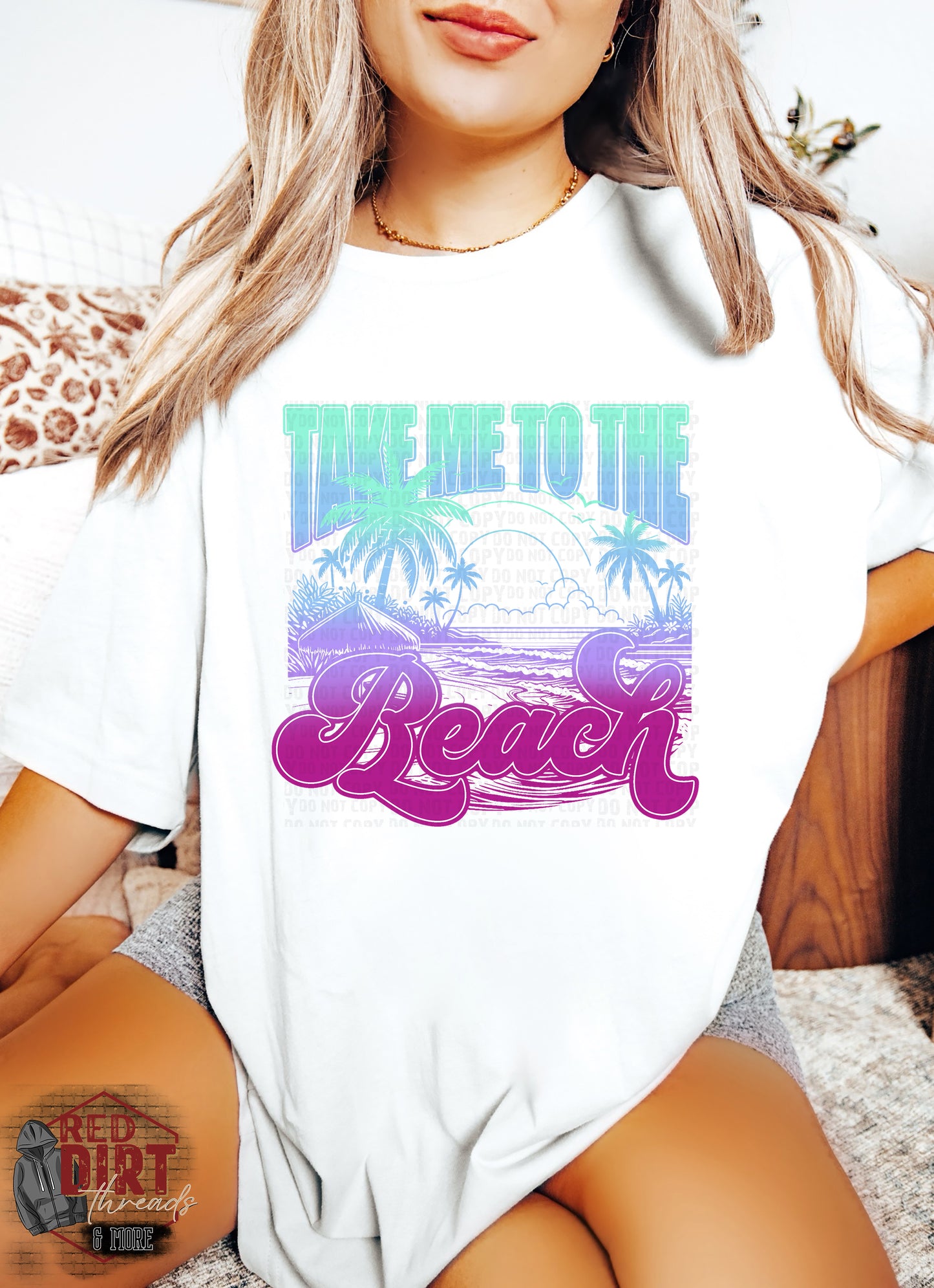 Take Me to the Beach DTF Transfer | Trendy DTF Transfer | Ready to Press | High Quality DTF Transfers | Fast Shipping