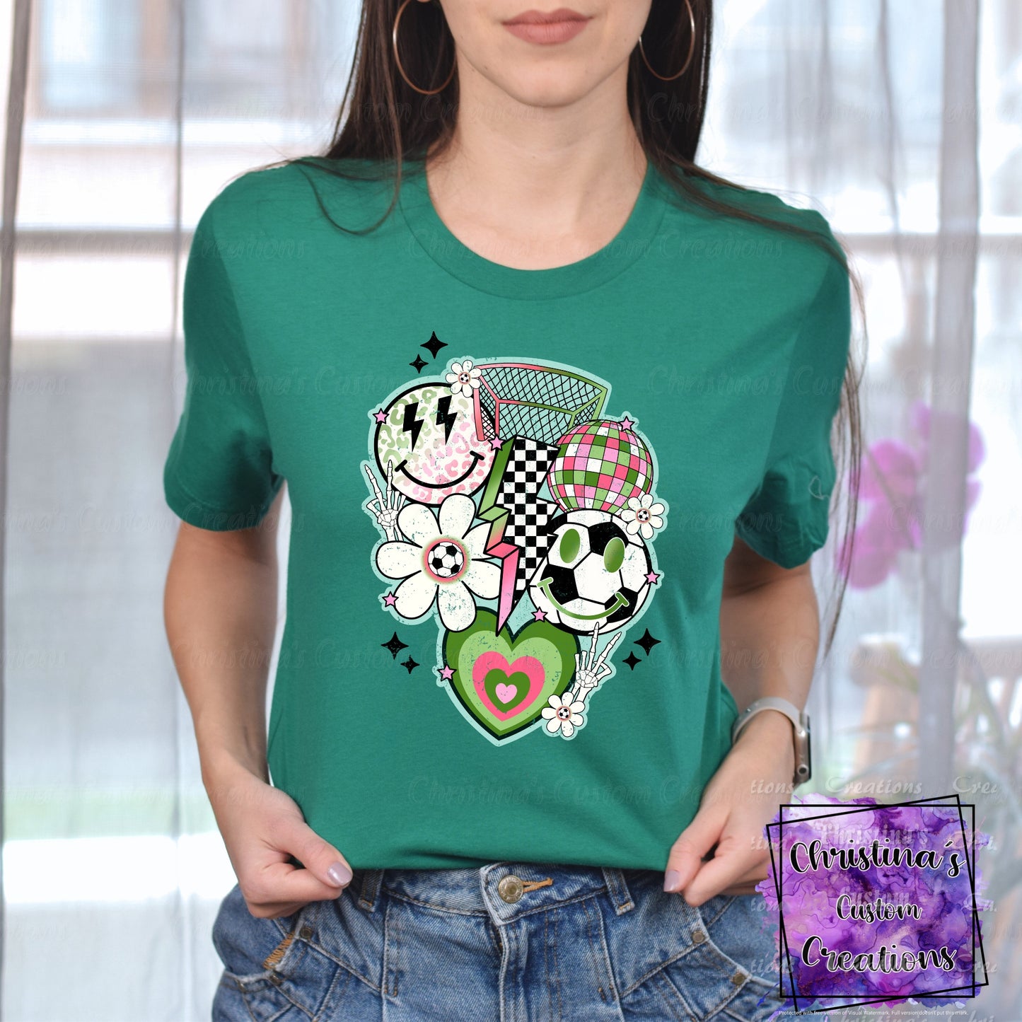 Retro Soccer T-Shirt | Trendy Soccer Shirt | Fast Shipping | Super Soft Shirts for Men/Women/Kid's | Bella Canvas