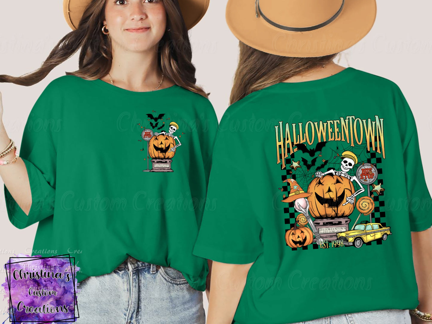 Halloween Town T-Shirt | Trendy Halloween Movie Shirt | Marnie and Bennie Shirt | Fast Shipping | Super Soft Shirts for Men/Women/Kid's