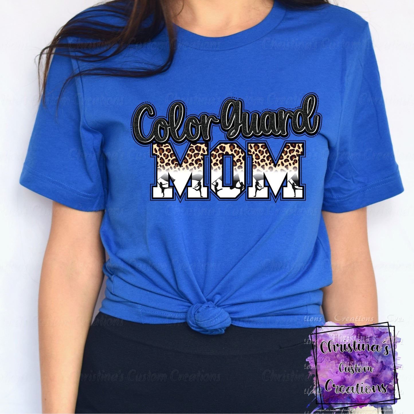 Colorguard Mom T-Shirt | Trendy School Spirit Shirt | Fast Shipping | Super Soft Shirts for Men/Women/Kid's | Bella Canvas