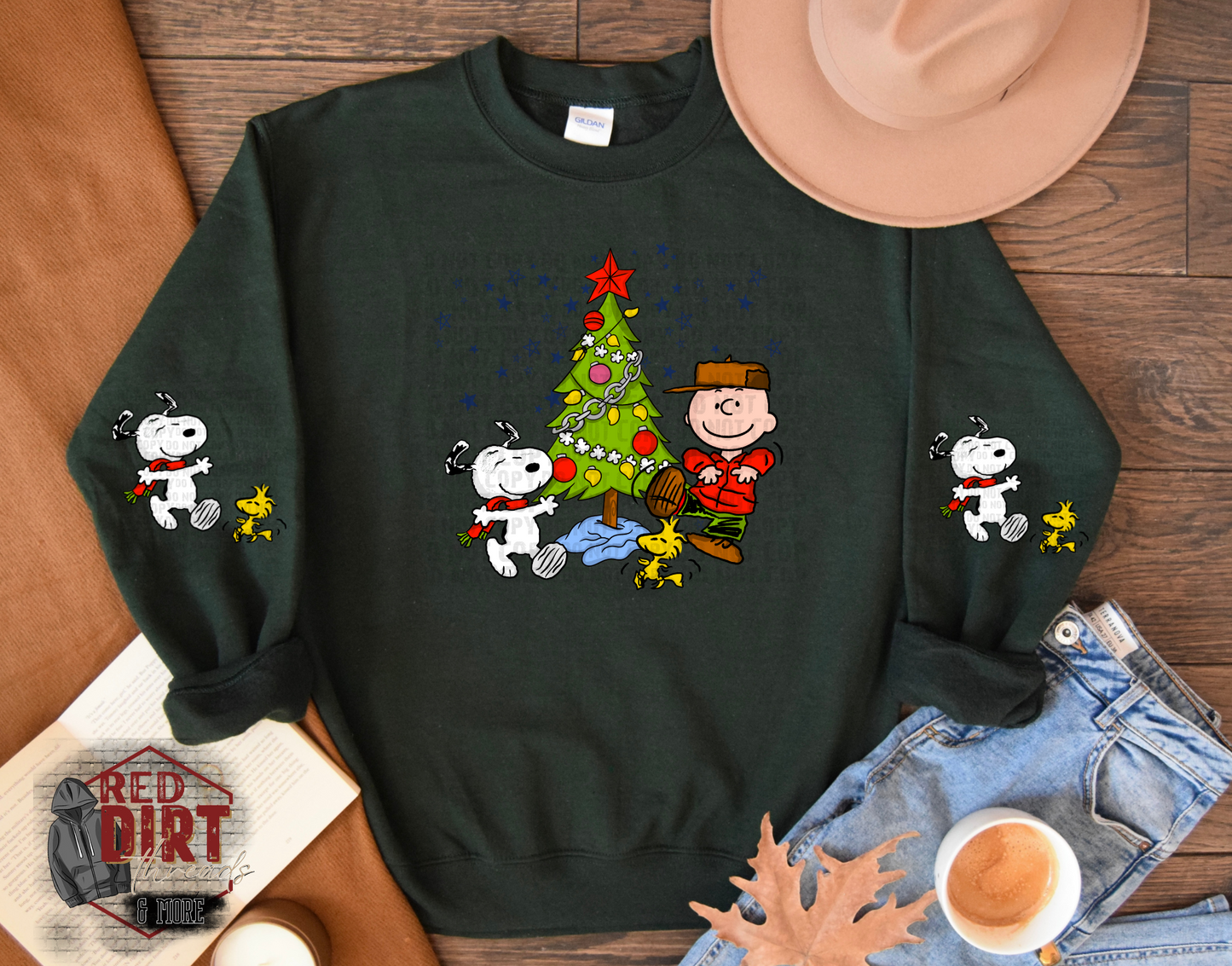 CB Christmas Sweat Shirt | Trendy Christmas Hoodie with Sleeves | Fast Shipping | Super Soft Shirts for Women