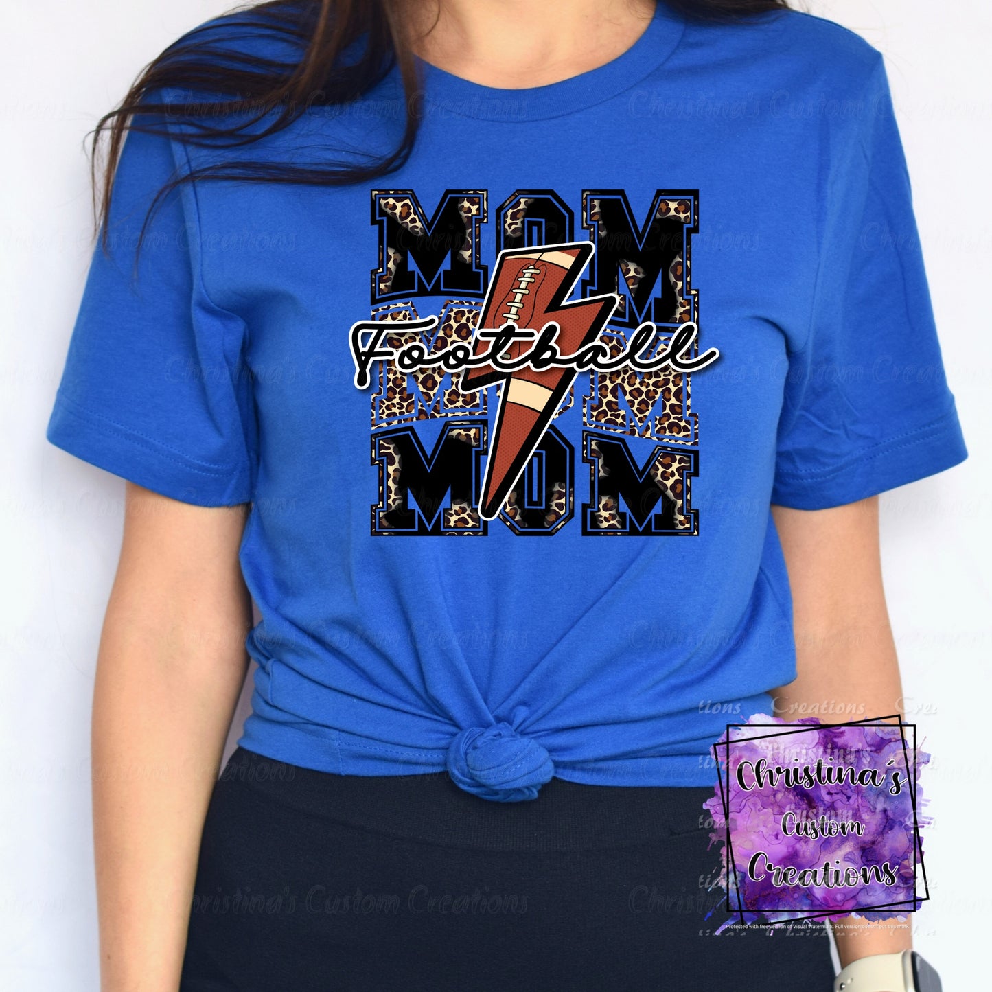 Football Mom T-Shirt | Trendy Football Shirt | Fast Shipping | Super Soft Shirts for Men/Women/Kid's | Bella Canvas