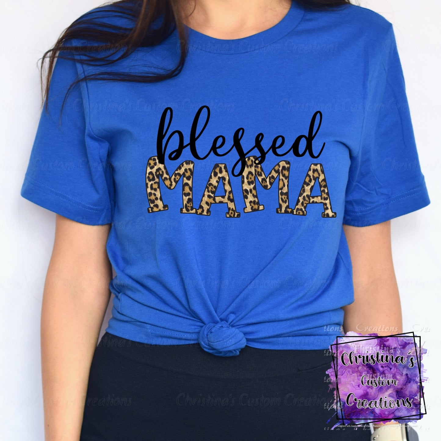 Blessed Mama T-Shirt | Trendy Mama Shirt | Fast Shipping | Super Soft Shirts for Women | Gift for Mom
