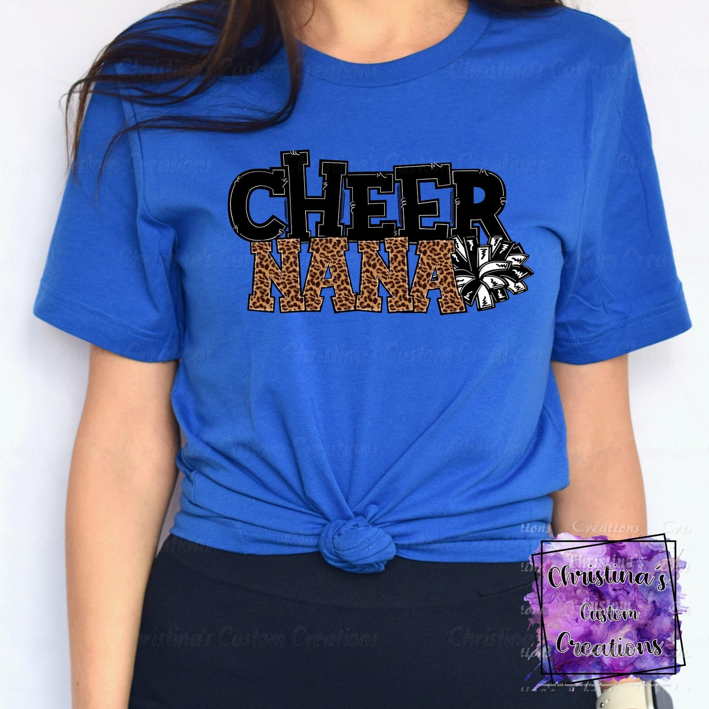 Cheer Nana T-Shirt | Trendy School Spirit Shirt | Fast Shipping | Super Soft Shirts for Men/Women/Kid's | Bella Canvas