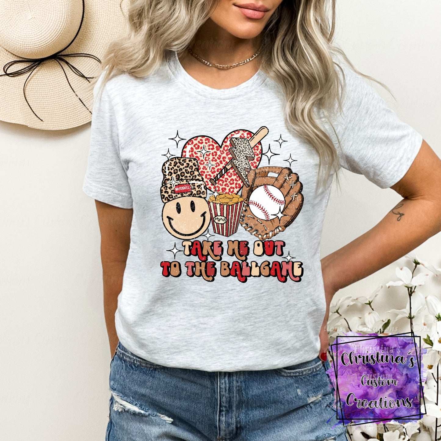 Take Me Out To The Ballgame T-Shirt | Trendy School Spirit Shirt | Baseball Shirt | Super Soft Shirts for Men/Women/Kid's | Bella Canvas