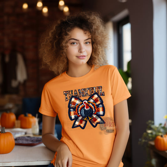 Thankful T-Shirt | Trendy Thanksgiving Shirt | Fast Shipping | Super Soft Shirts for Men/Women/Kid's