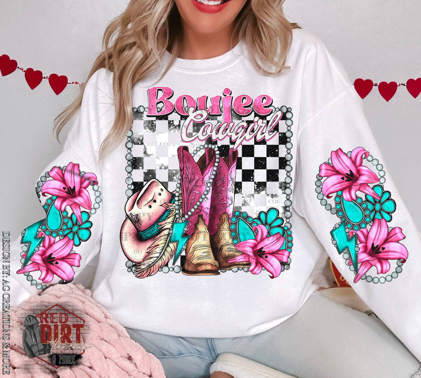 Boujee Cowgirl DTF Transfer | Boho/Western DTF Transfer | High Quality Image Transfers | Ready to Press | Fast Shipping