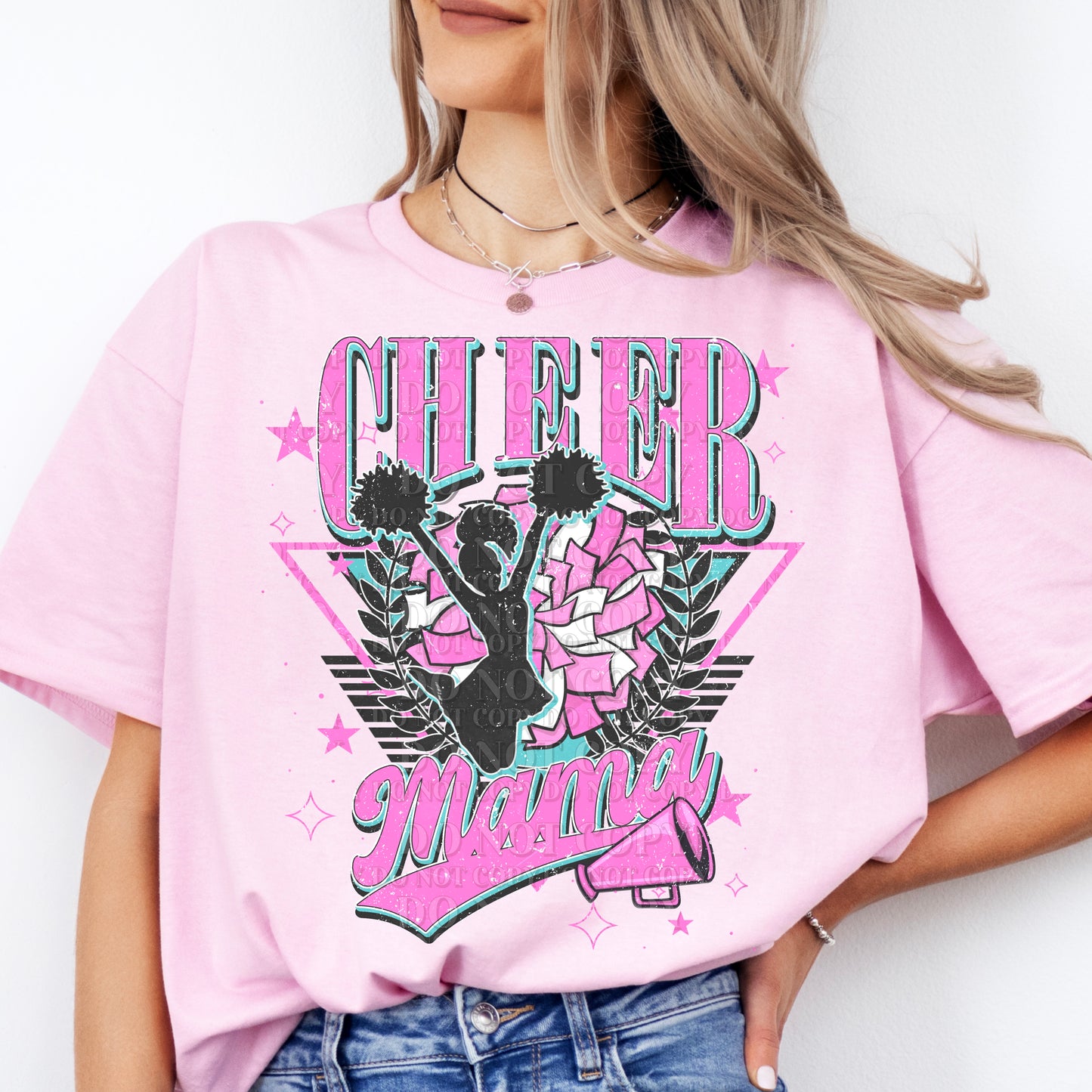 Cheer Mama DTF Transfer | Trendy Sports DTF Transfer | Ready to Press | High Quality DTF Transfers | Fast Shipping