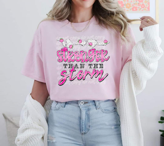 Stronger Than The Storm T-Shirt | Hurricane Helene Shirt | Fast Shipping | Super Soft Shirts for Men/Women/Kid's