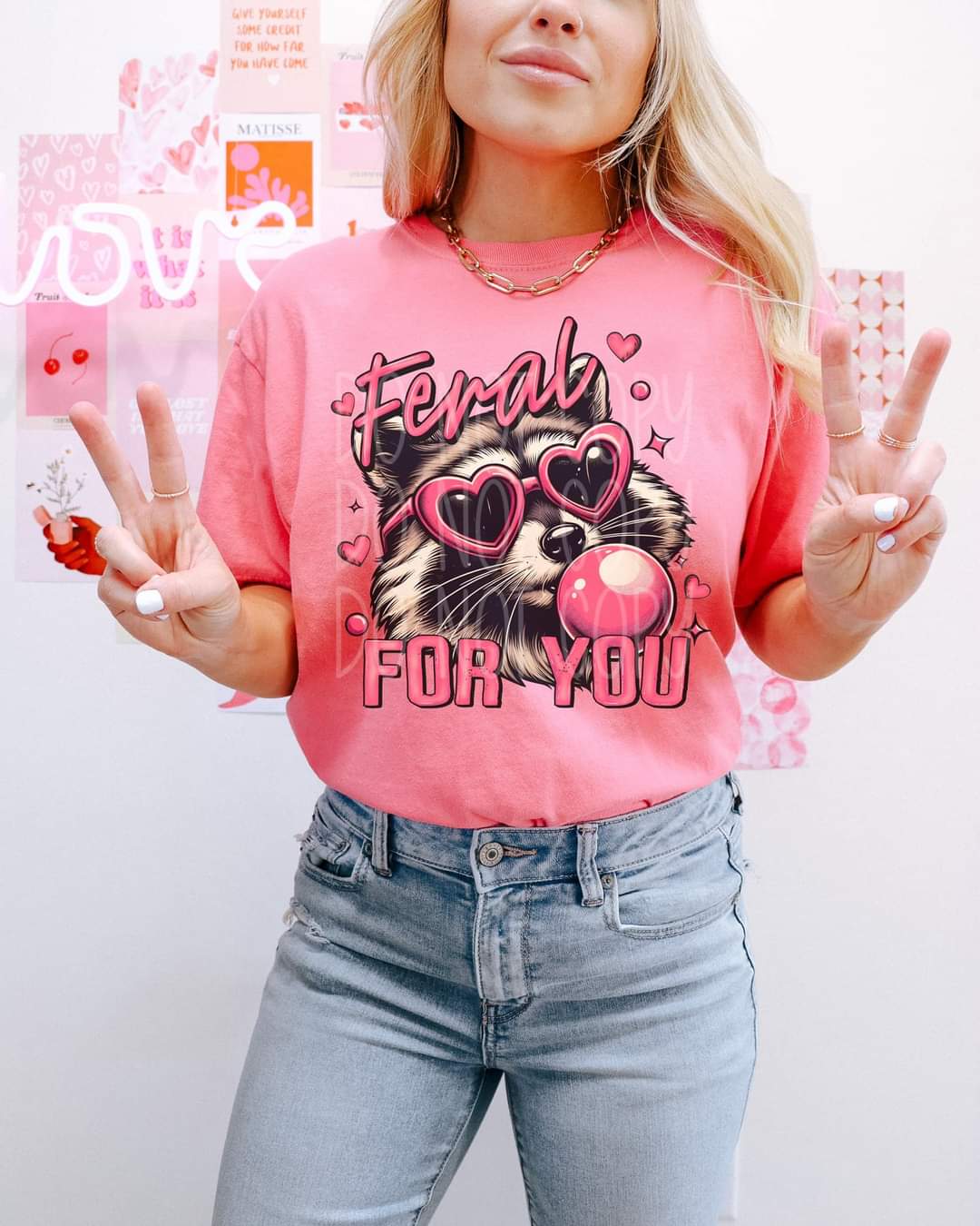 Feral For You T-Shirt | Trendy Valentine's Day Shirt | Fast Shipping | Super Soft Shirts for Men/Women/Kid's