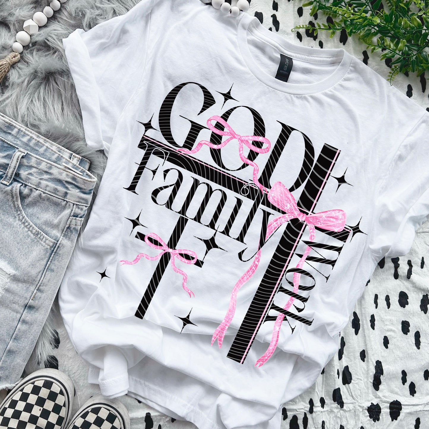 God Family Work T-Shirt | Trendy Religious Shirt | Fast Shipping | Super Soft Shirts for Women/Kid's