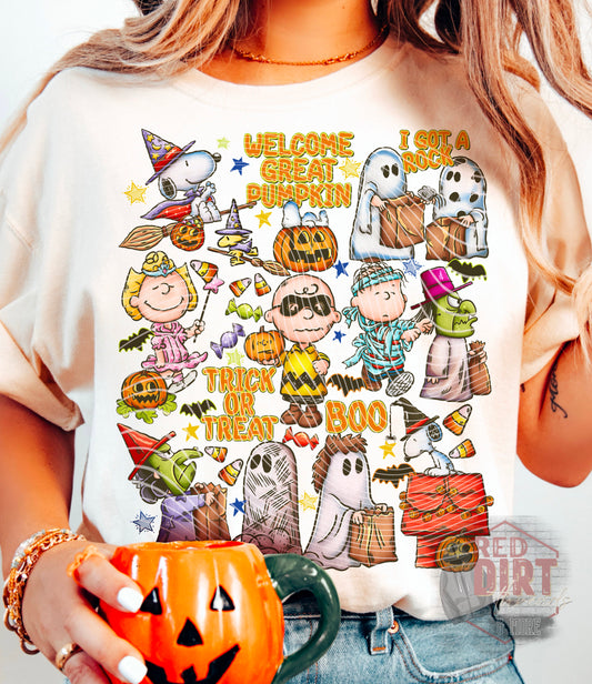 Great Pumpkin DTF Transfer | Trendy Fall DTF Transfer | Ready to Press | High Quality DTF Transfers | Fast Shipping