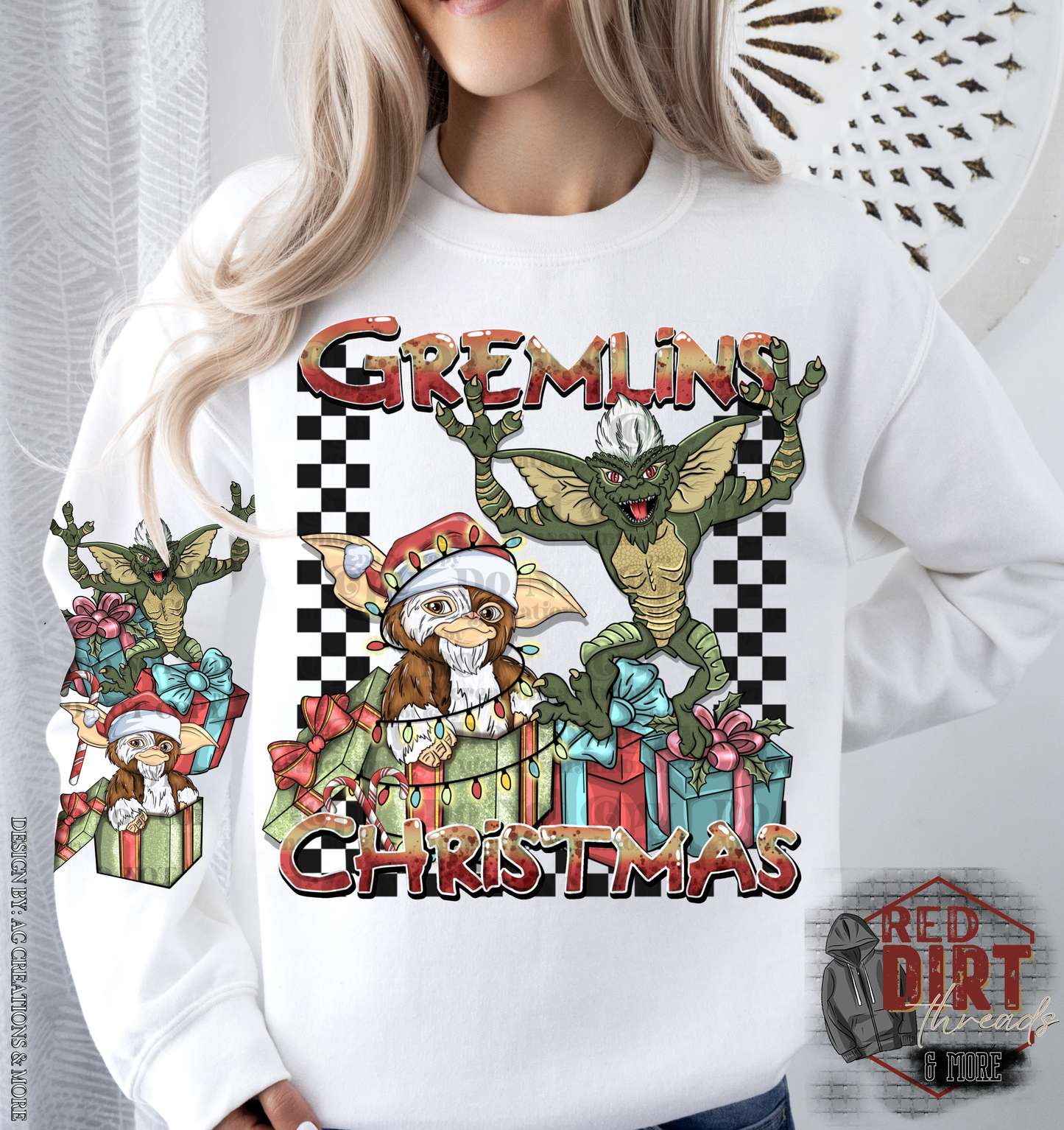 Christmas Gizmo DTF Transfer | Halloween Christmas Movie DTF Transfer | High Quality Image Transfers | Ready to Press | Fast Shipping