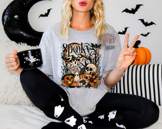 Spooky T-Shirt | Trendy Halloween Shirt | Fast Shipping | Super Soft Shirts for Men/Women/Kid's